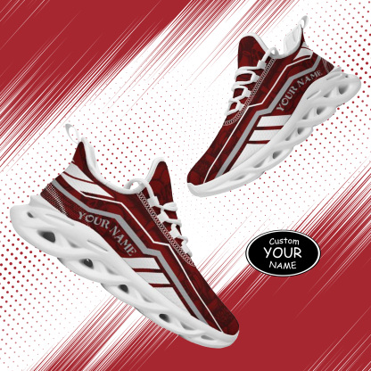 Personalized Texas A&M Aggies Custom Max Sowl Shoes, Patriotic Running Sneakers, Custom Comfortable Walking Shoes