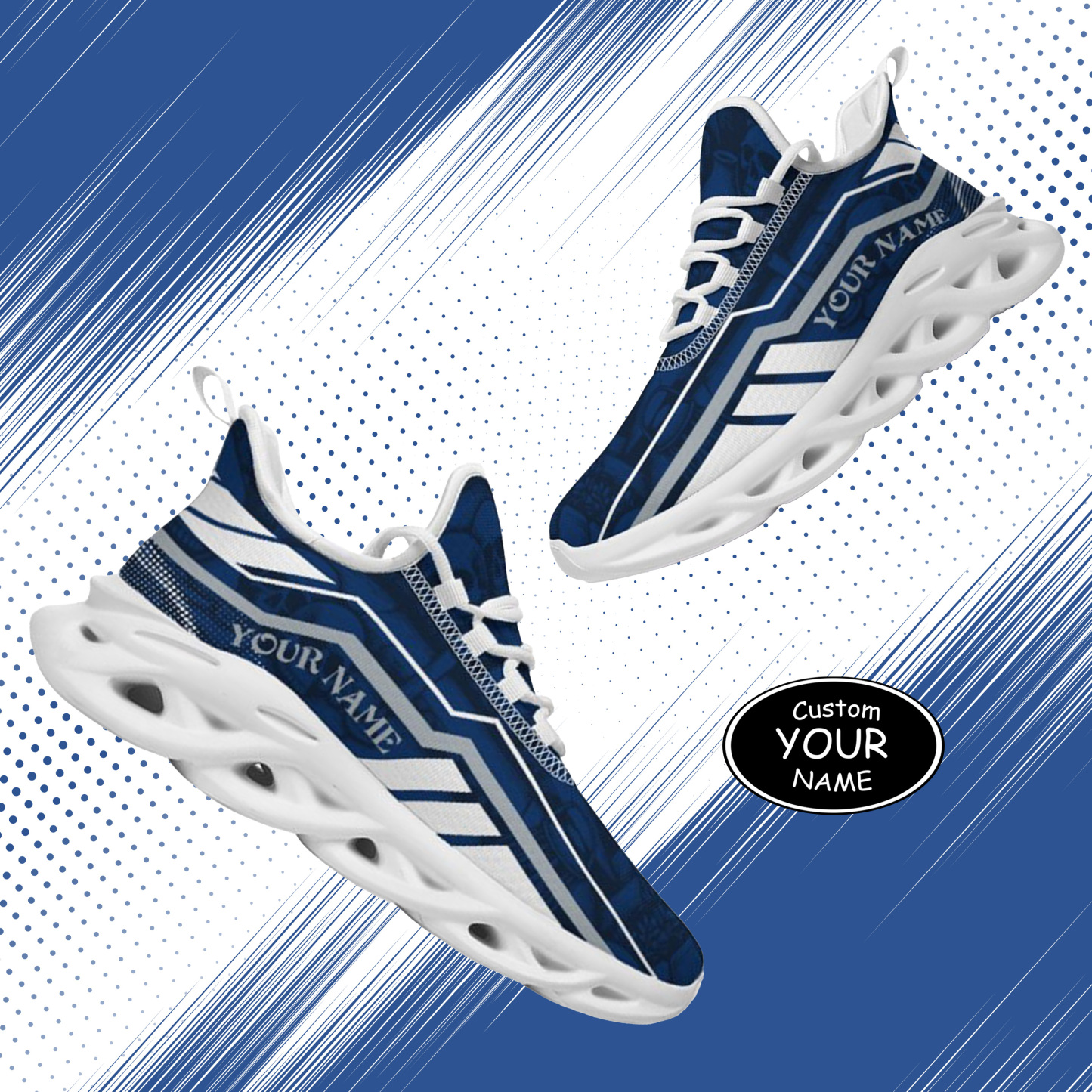 Personalized Penn State Nittany Lions Custom Max Sowl Shoes, Patriotic Running Sneakers, Custom Comfortable Walking Shoes