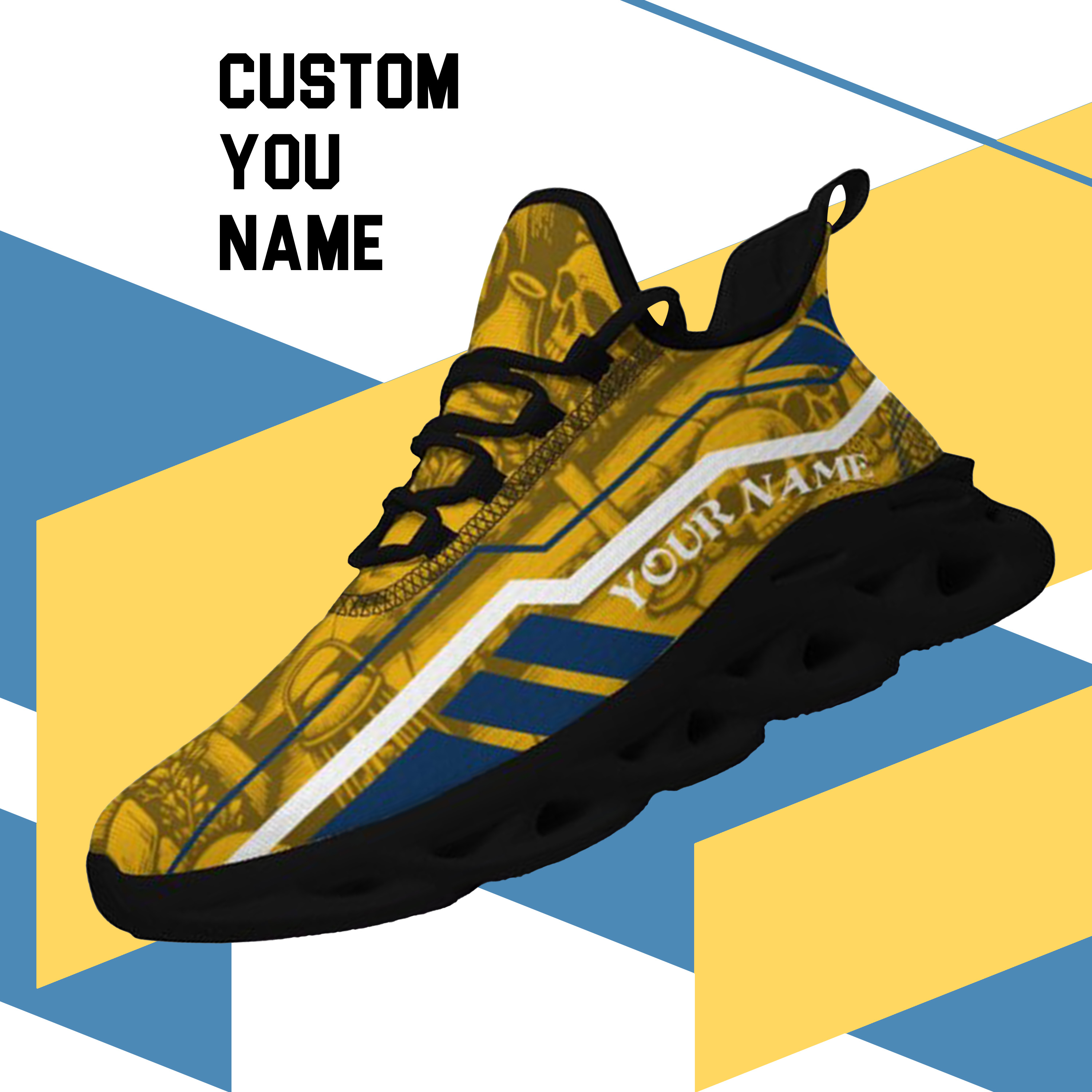 Max Sowl-25-yy-Morgantown-20-1, Personalized West Virginia Mountaineers Custom Max Sowl Shoes, Patriotic Running Sneakers, Custom Comfortable Walking Shoes