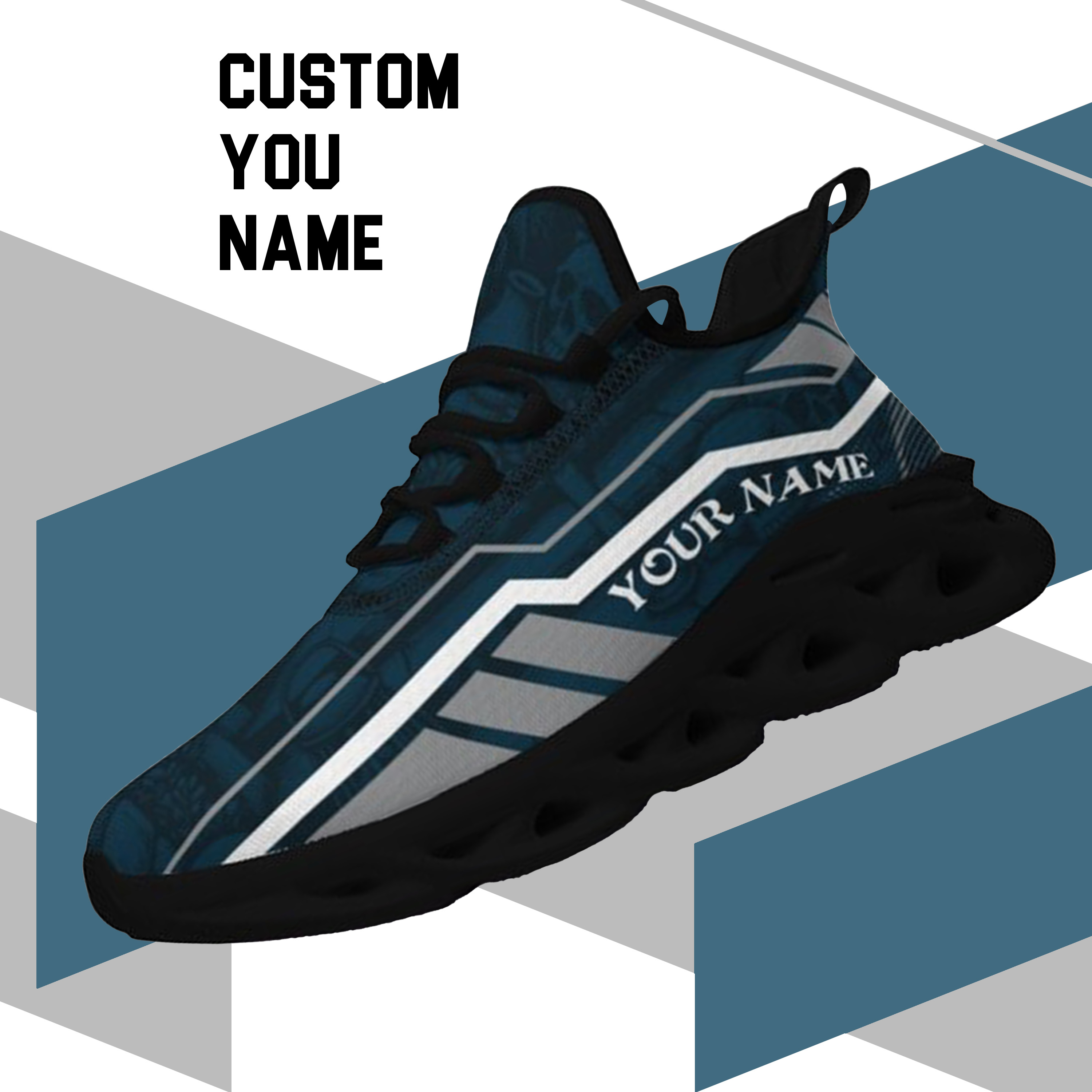 Max Sowl-25-yy-Logan-22-1, Personalized Utah State Aggies Custom Max Sowl Shoes, Patriotic Running Sneakers, Custom Comfortable Walking Shoes