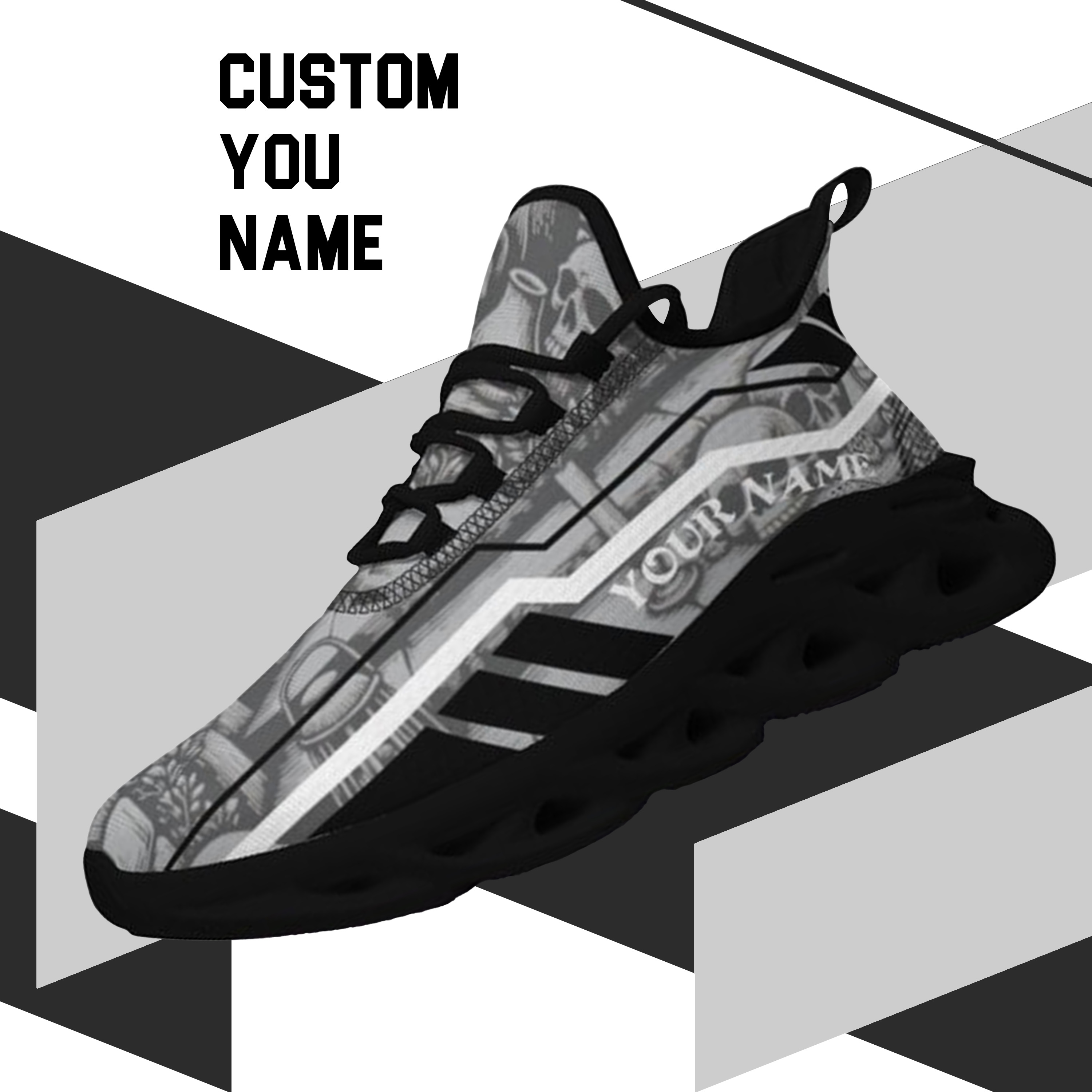 Max Sowl-25-yy-Cincinnati-24-1, Personalized Cincinnati Bearcats Custom Max Sowl Shoes, Patriotic Running Sneakers, Custom Comfortable Walking Shoes