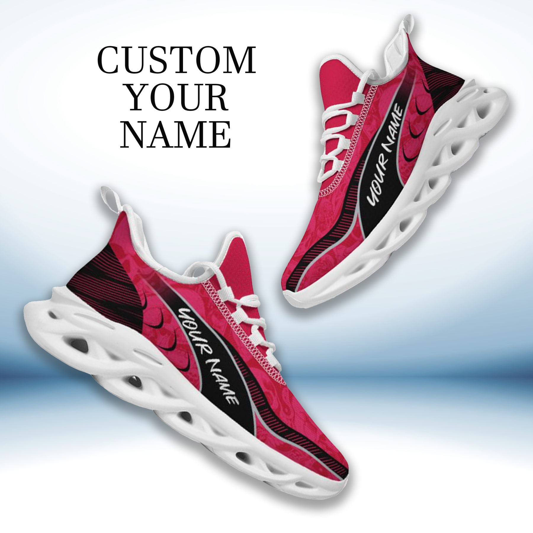Max Sowl-25-cy-Columbus-3-2, Personalized Ohio State Buckeyes Custom Max Sowl Shoes, Patriotic Running Sneakers, Custom Comfortable Walking Shoes