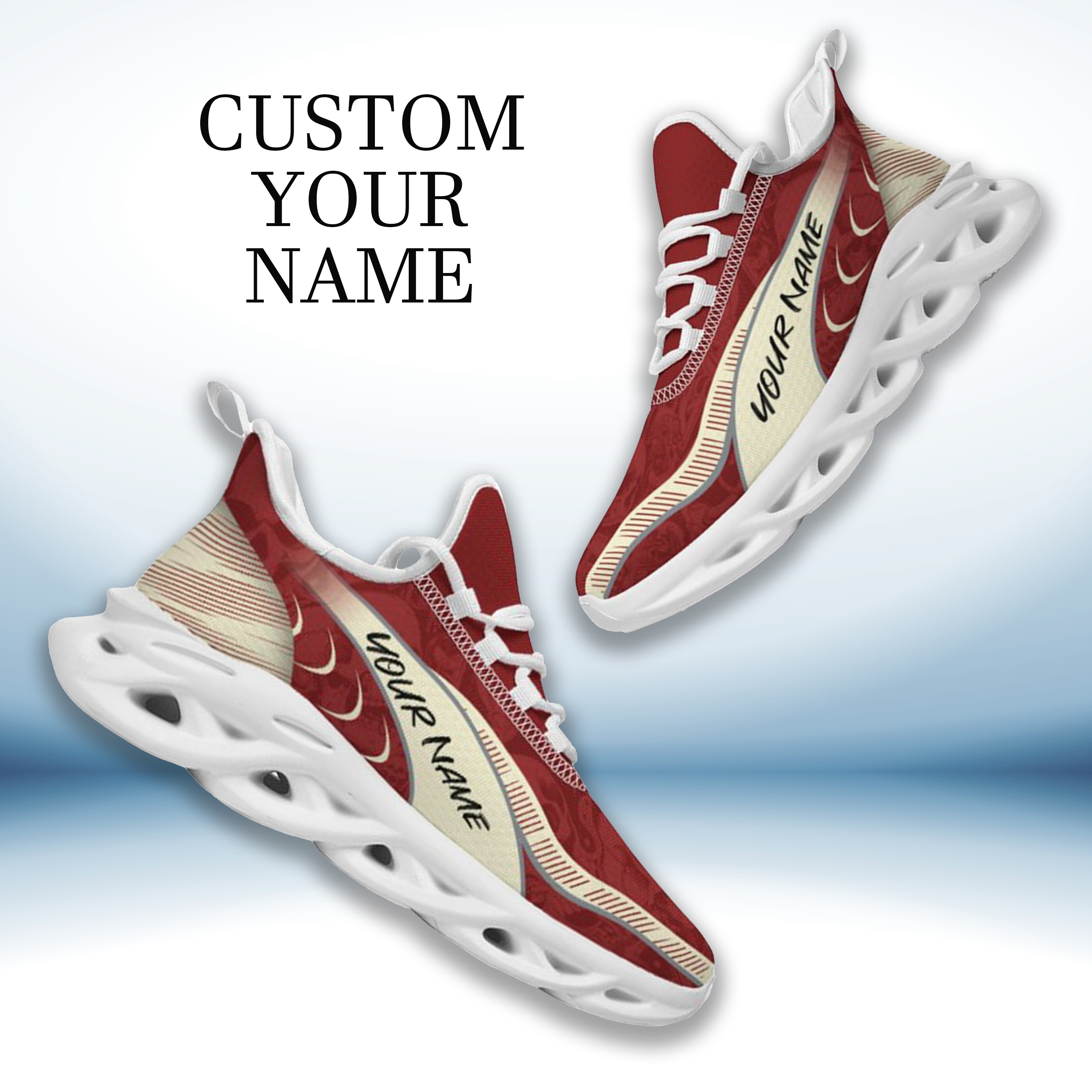 Max Sowl-25-cy-Norman-4-2, Personalized Oklahoma Sooners Custom Max Sowl Shoes, Patriotic Running Sneakers, Custom Comfortable Walking Shoes