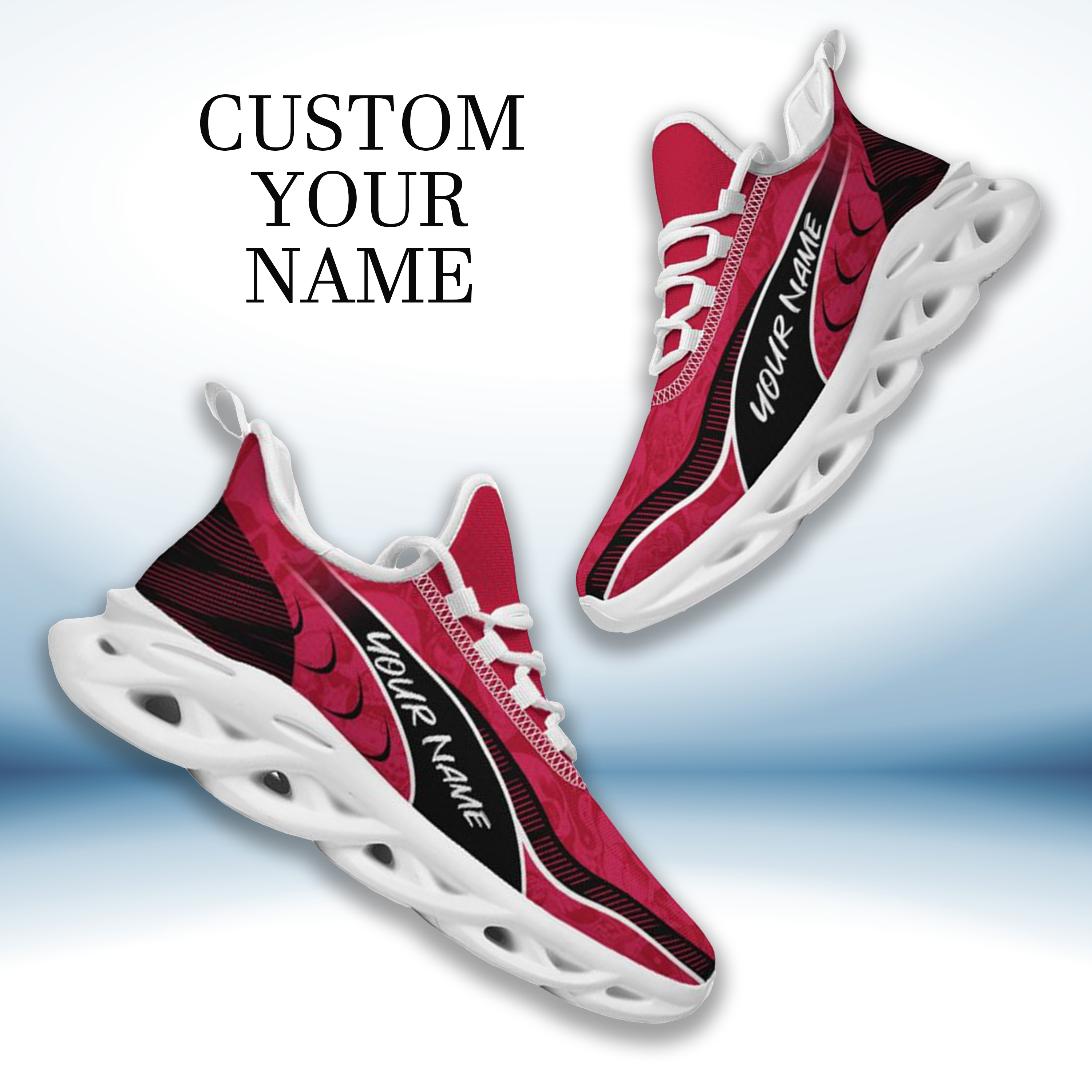 Max Sowl-25-cy-Athens-8-2, Personalized Georgia Bulldogs Custom Max Sowl Shoes, Patriotic Running Sneakers, Custom Comfortable Walking Shoes