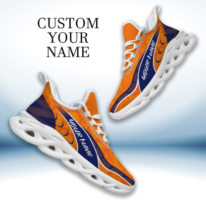 Max Sowl-25-cy-Syracuse-15-2, Personalized Syracuse Orange Custom Max Sowl Shoes, Patriotic Running Sneakers, Custom Comfortable Walking Shoes