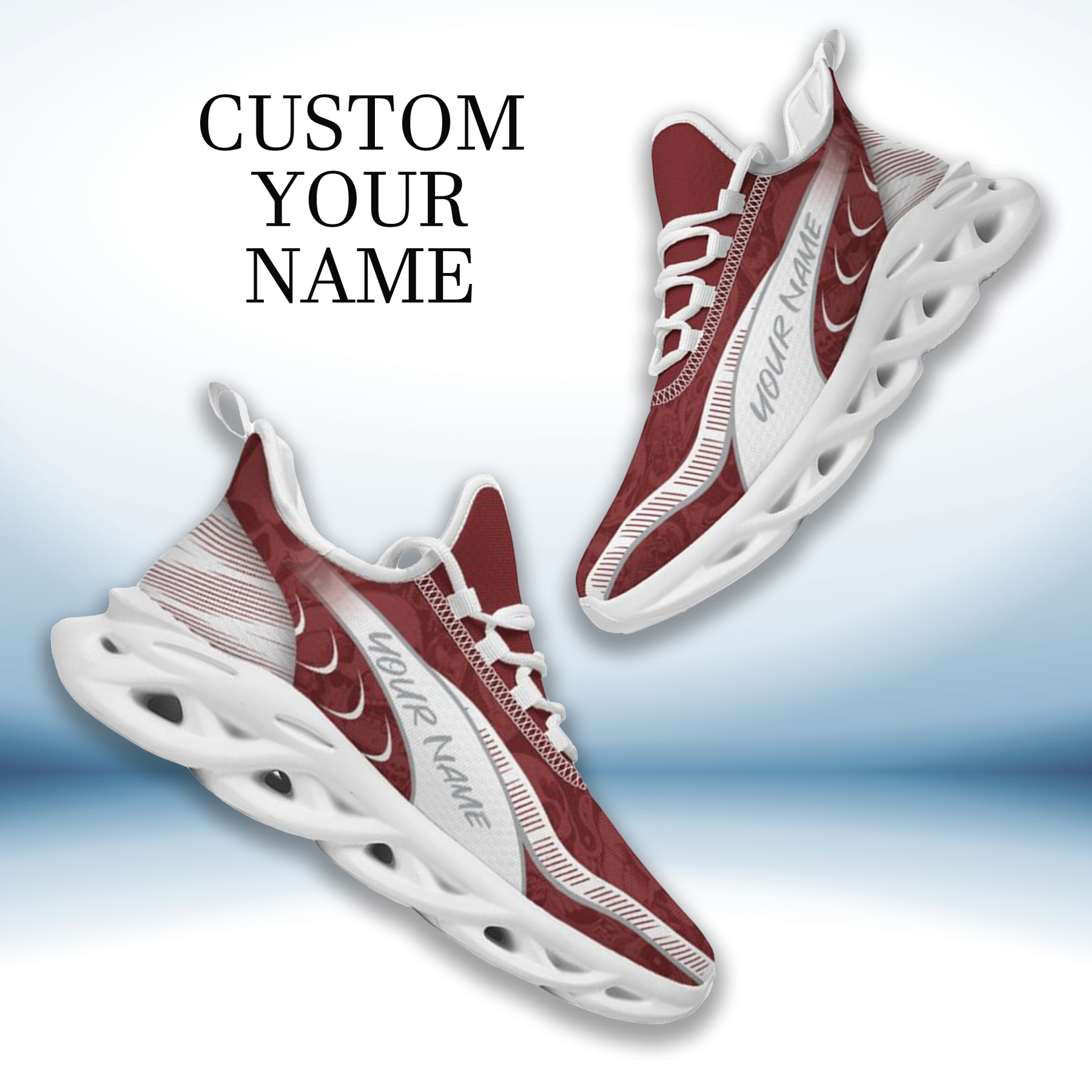 Max Sowl-25-cy-College Station-16-2, Personalized Texas A&M Aggies Custom Max Sowl Shoes, Patriotic Running Sneakers, Custom Comfortable Walking Shoes