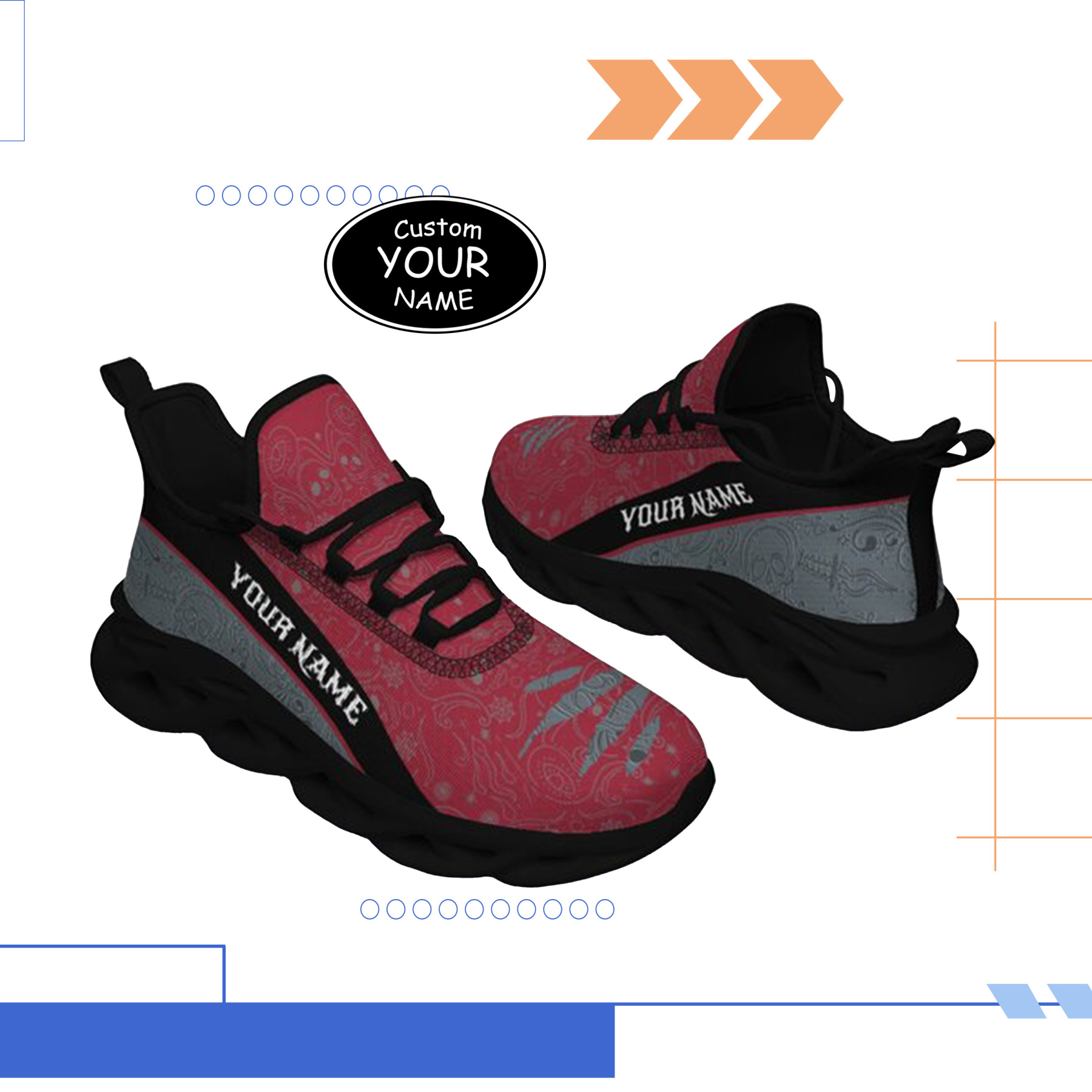 Max Sowl-25-yy-Pullman-10-2, Personalized Washington State Cougars Custom Max Sowl Shoes, Patriotic Running Sneakers, Custom Comfortable Walking Shoes