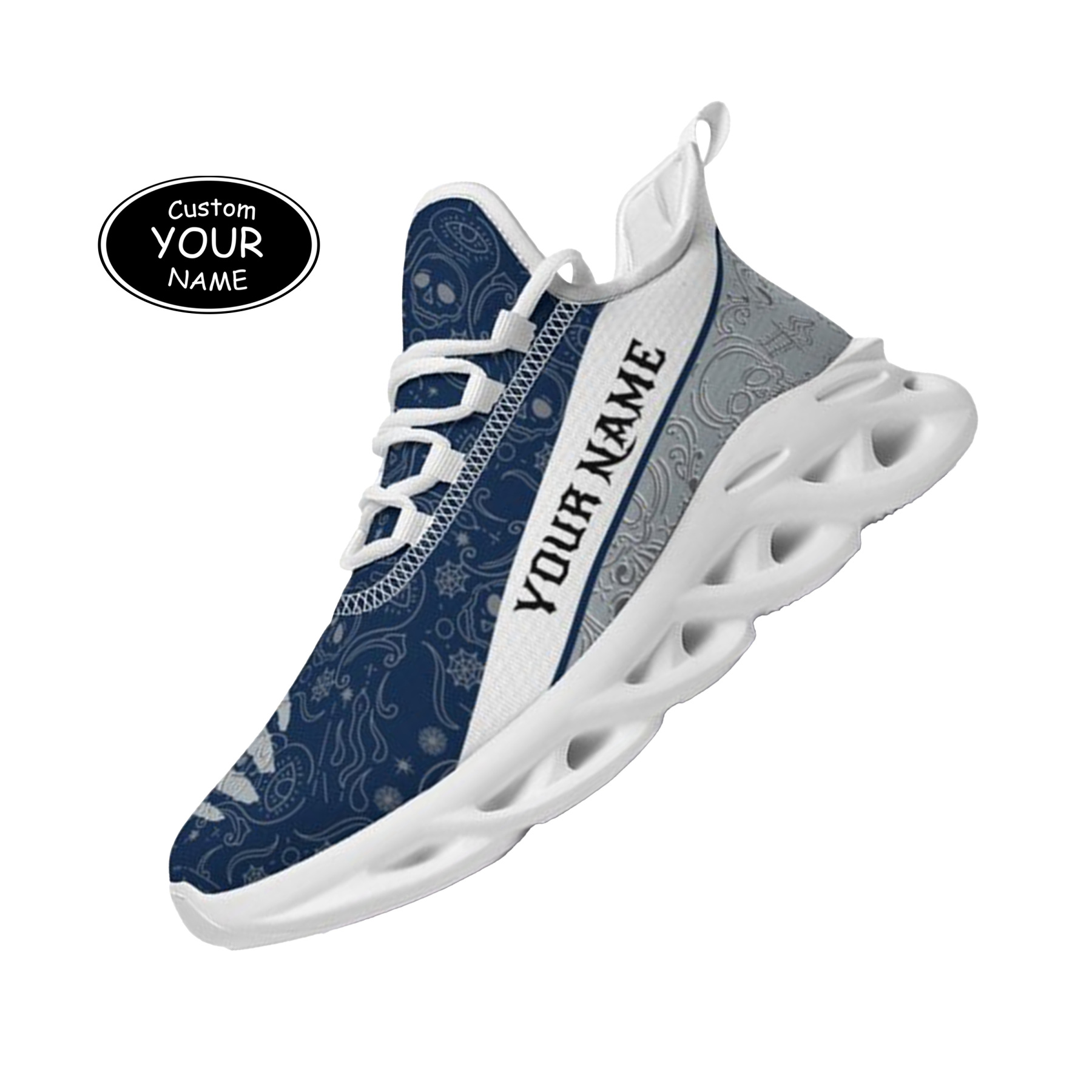 Max Sowl-25-yy-State College-17-2, Personalized Penn State Nittany Lions Custom Max Sowl Shoes, Patriotic Running Sneakers, Custom Comfortable Walking Shoes