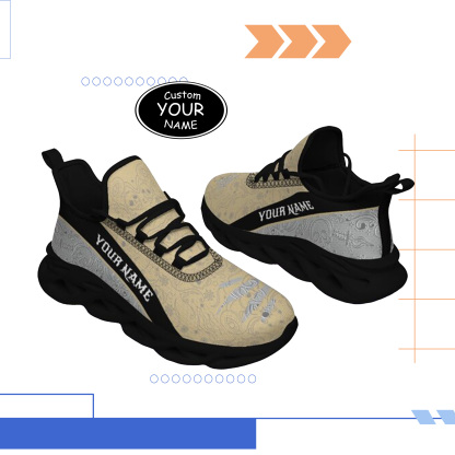 Max Sowl-25-yy-West Point-19-2, Personalized Army Black Knights Custom Max Sowl Shoes, Patriotic Running Sneakers, Custom Comfortable Walking Shoes