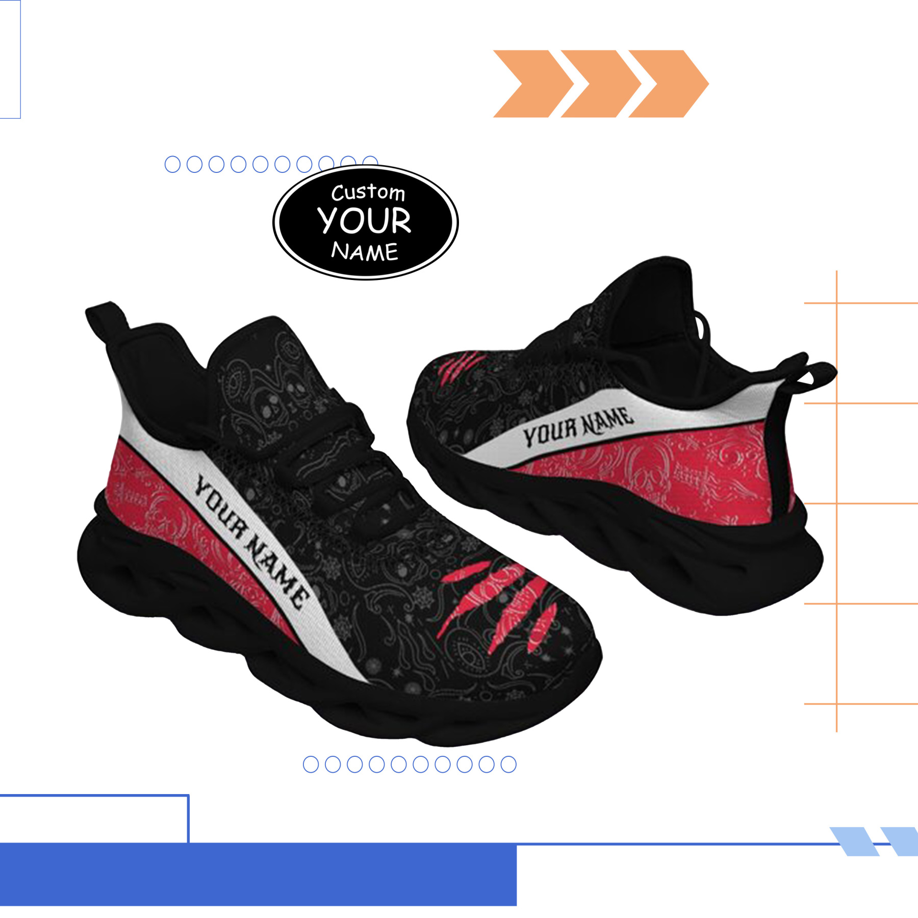 Max Sowl-25-yy-Cincinnati-24-2, Personalized Cincinnati Bearcats Custom Max Sowl Shoes, Patriotic Running Sneakers, Custom Comfortable Walking Shoes