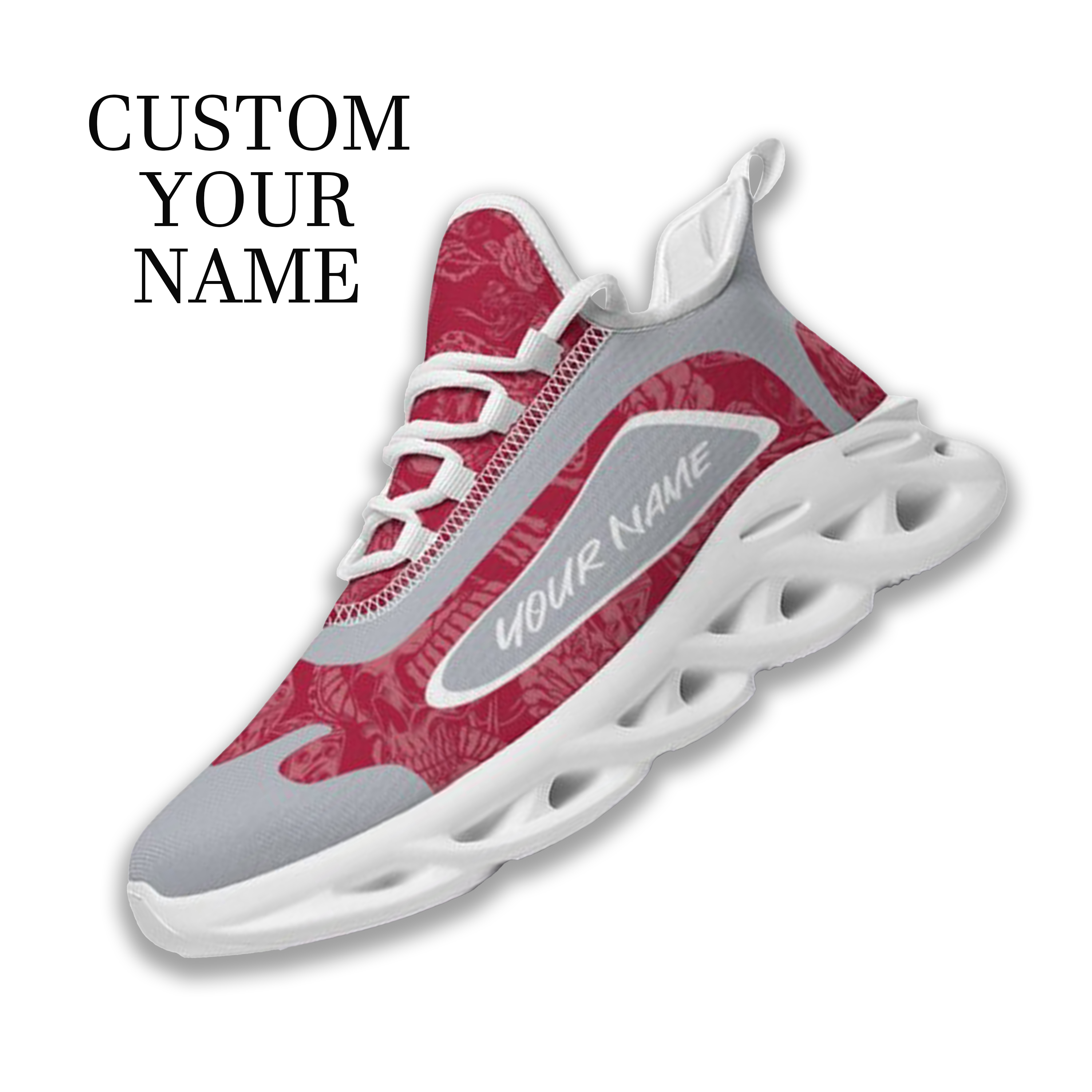 Max Sowl-25-cy-Tuscaloosa-2-3, Personalized Alabama Crimson Tide Custom Max Sowl Shoes, Patriotic Running Sneakers, Custom Comfortable Walking Shoes