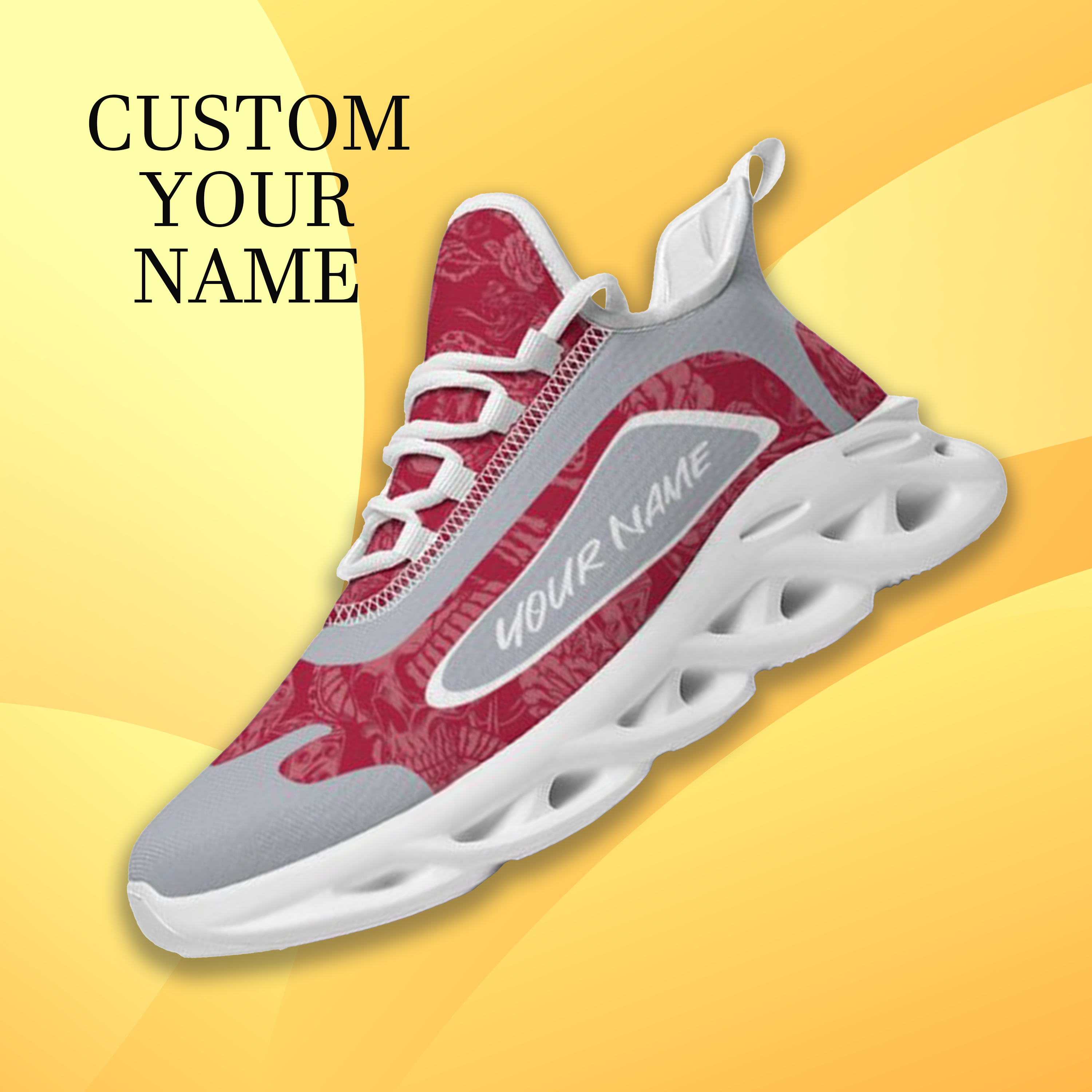Max Sowl-25-cy-Tuscaloosa-2-3, Personalized Alabama Crimson Tide Custom Max Sowl Shoes, Patriotic Running Sneakers, Custom Comfortable Walking Shoes