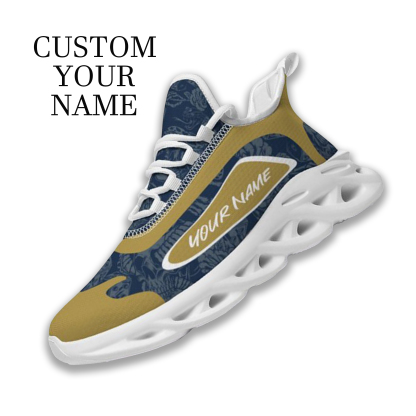 Max Sowl-25-cy-South Bend-5-3, Personalized Notre Dame Fighting Irish Custom Max Sowl Shoes, Patriotic Running Sneakers, Custom Comfortable Walking Shoes