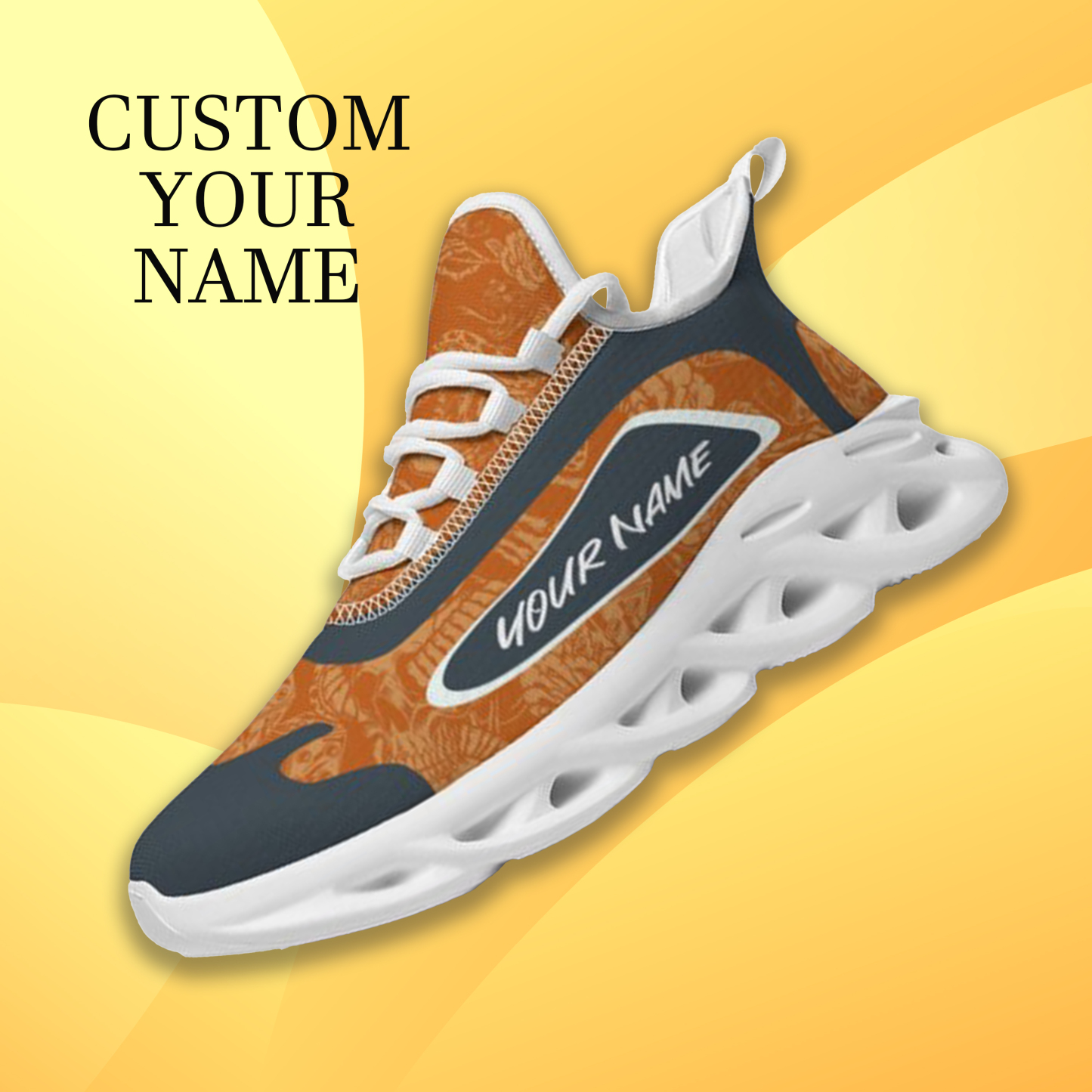 Max Sowl-25-cy-Austin-9-3, Personalized Texas Longhorns Custom Max Sowl Shoes, Patriotic Running Sneakers, Custom Comfortable Walking Shoes
