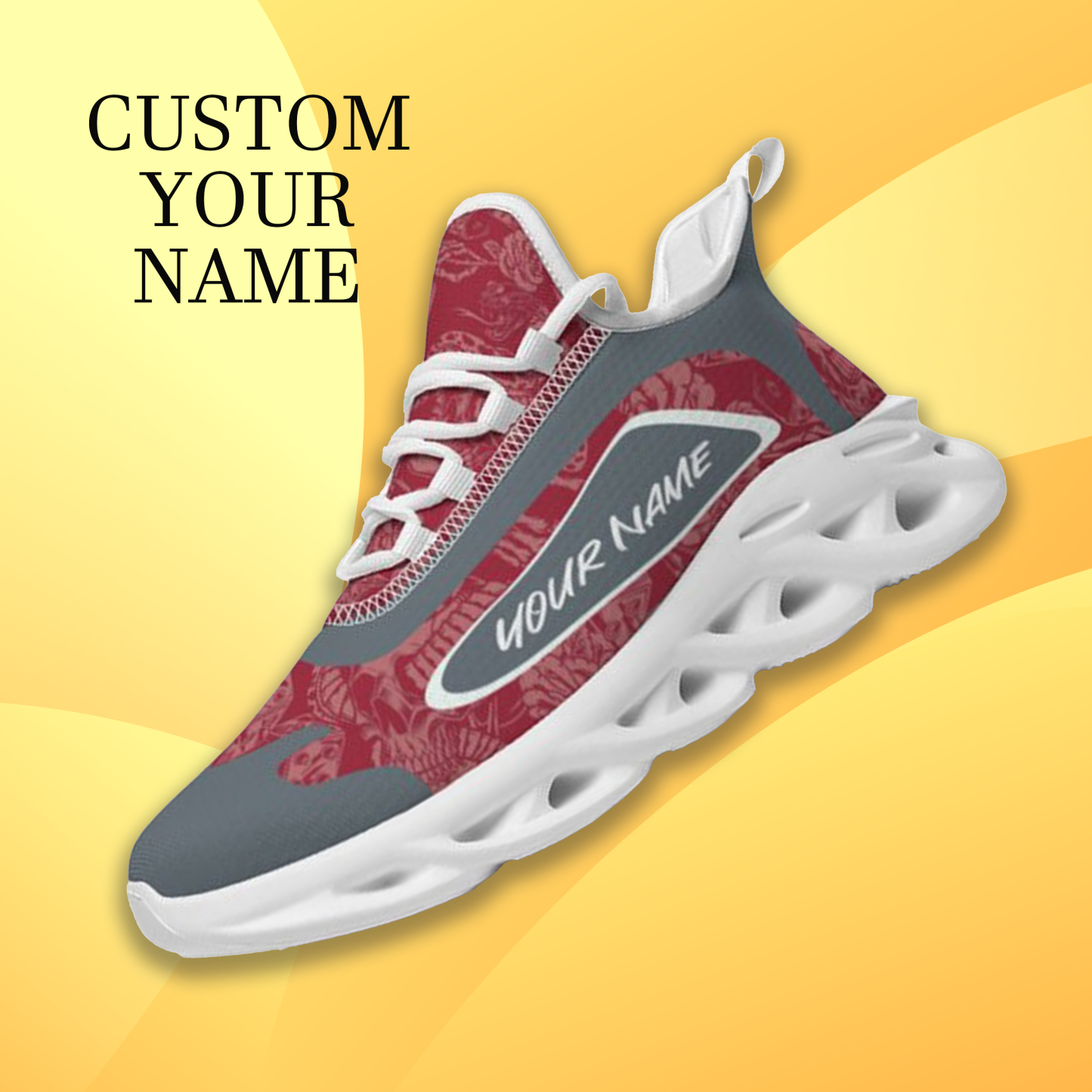 Max Sowl-25-cy-Pullman-10-3, Personalized Washington State Cougars Custom Max Sowl Shoes, Patriotic Running Sneakers, Custom Comfortable Walking Shoes