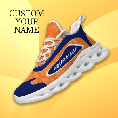 Max Sowl-25-cy-Syracuse-15-3, Personalized Syracuse Orange Custom Max Sowl Shoes, Patriotic Running Sneakers, Custom Comfortable Walking Shoes