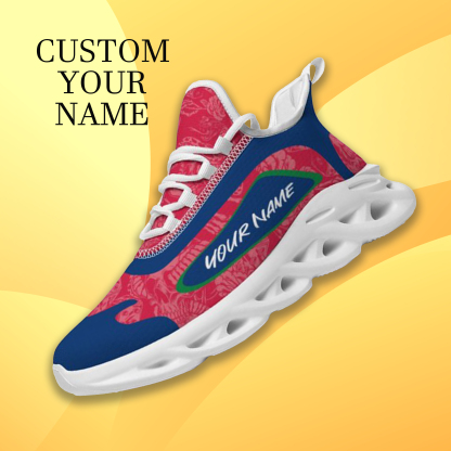 Max Sowl-25-cy-Fresno-18-3, Personalized Fresno State Bulldogs Custom Max Sowl Shoes, Patriotic Running Sneakers, Custom Comfortable Walking Shoes