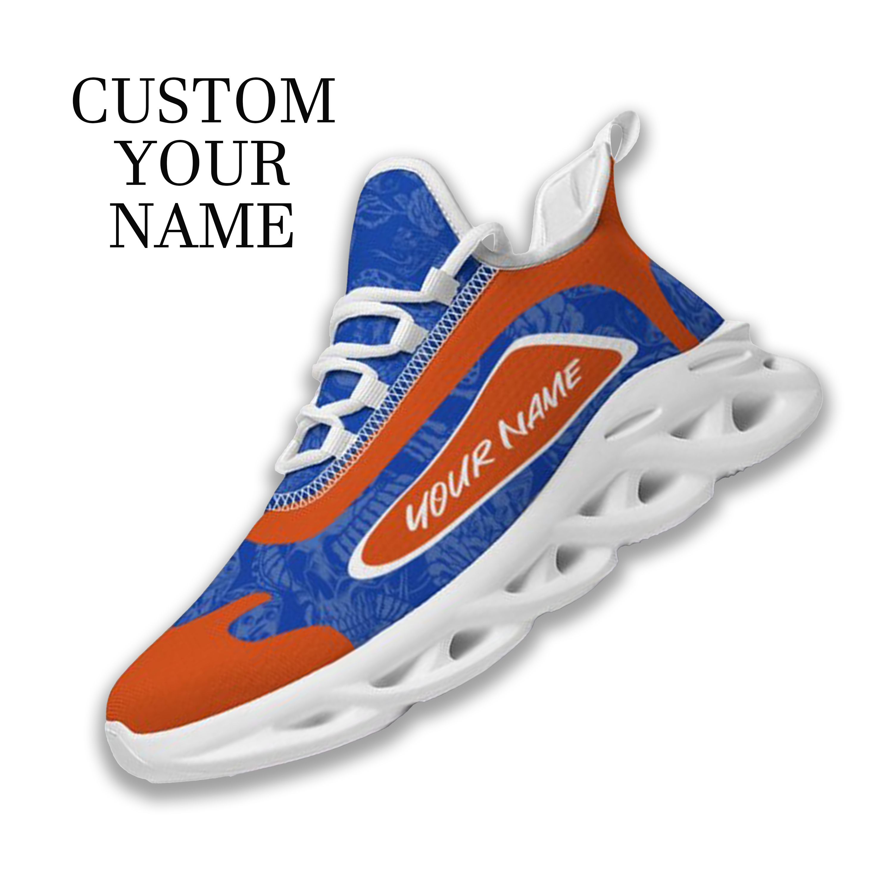 Max Sowl-25-cy-Boise-23-3, Personalized Boise State Broncos Custom Max Sowl Shoes, Patriotic Running Sneakers, Custom Comfortable Walking Shoes