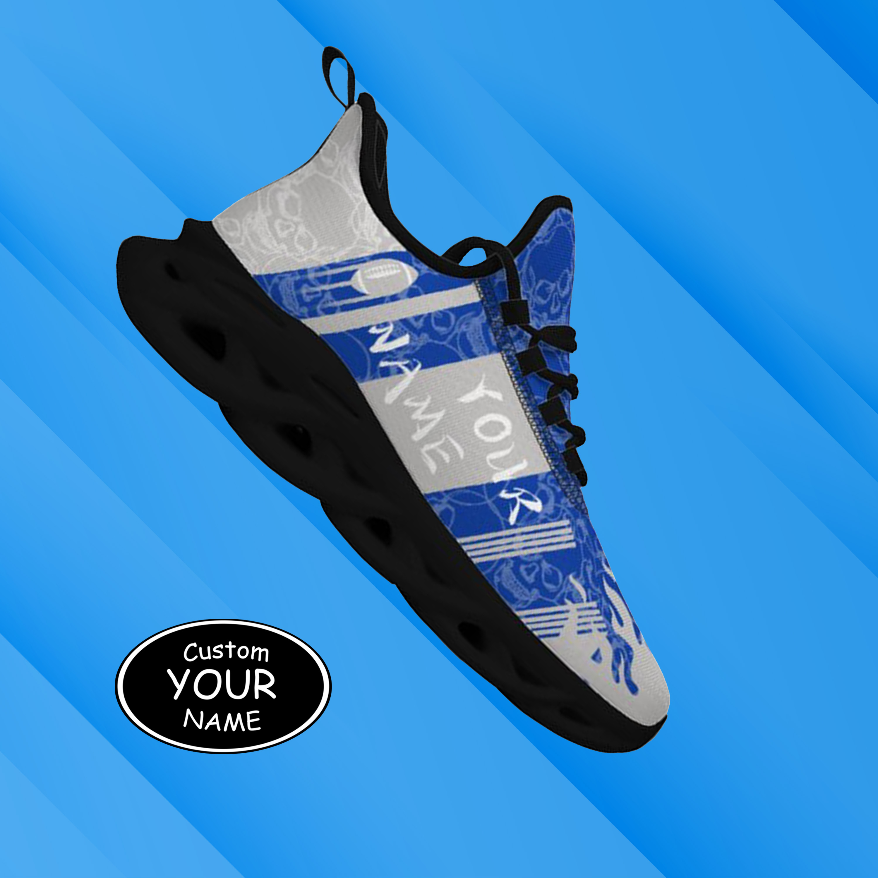 Max Sowl-25-yy-Lexington-12-3, Personalized Kentucky Wildcats Custom Max Sowl Shoes, Patriotic Running Sneakers, Custom Comfortable Walking Shoes