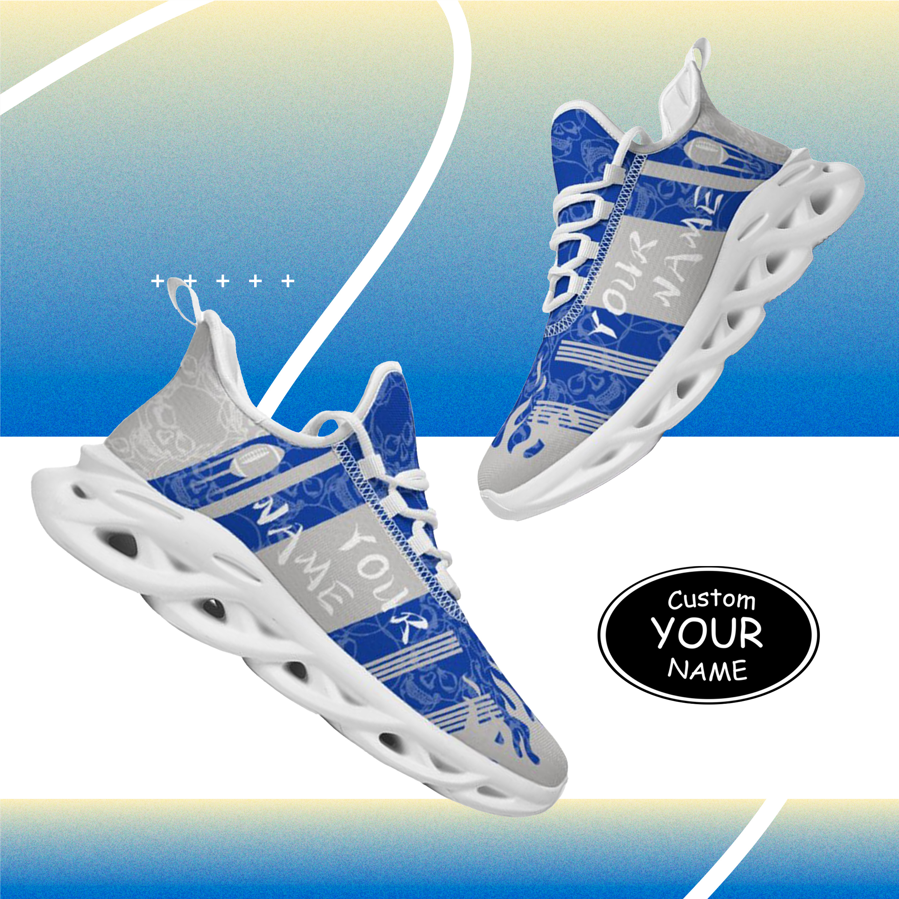 Max Sowl-25-yy-Lexington-12-3, Personalized Kentucky Wildcats Custom Max Sowl Shoes, Patriotic Running Sneakers, Custom Comfortable Walking Shoes