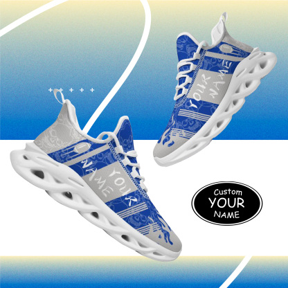 Personalized Kentucky Wildcats Custom Max Sowl Shoes, Patriotic Running Sneakers, Custom Comfortable Walking Shoes