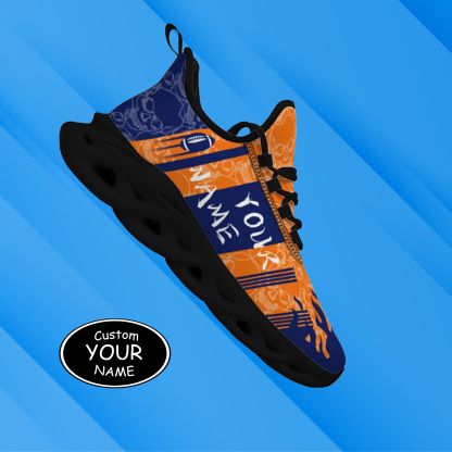 Max Sowl-25-yy-Syracuse-15-3, Personalized Syracuse Orange Custom Max Sowl Shoes, Patriotic Running Sneakers, Custom Comfortable Walking Shoes