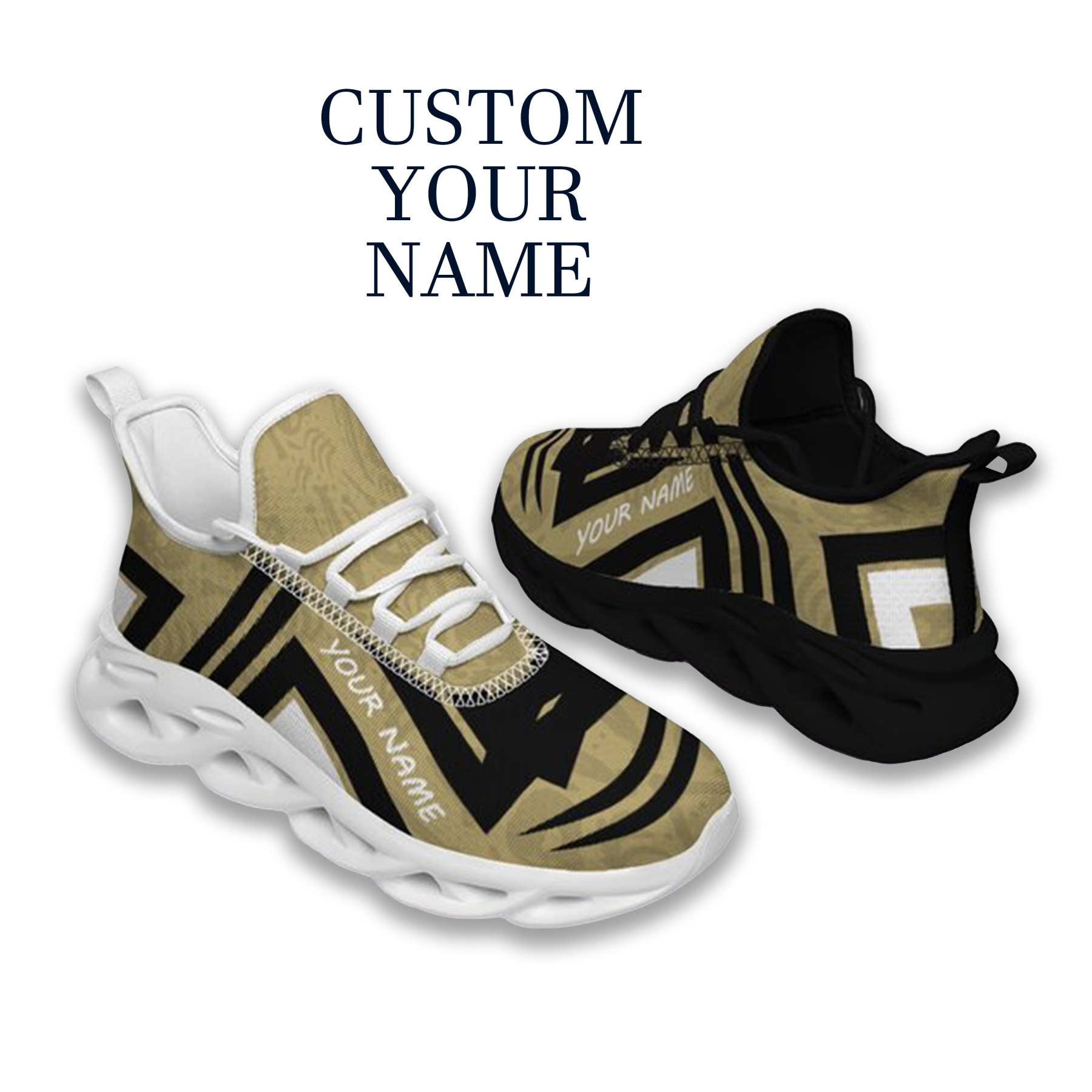 Max Sowl-25-cy-Orlando-11-4, Personalized UCF Knights Custom Max Sowl Shoes, Personalized Sport Footwear, Custom Color-Blocked Running Shoes