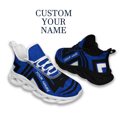 Max Sowl-25-cy-Lexington-12-4, Personalized Kentucky Wildcats Custom Max Sowl Shoes, Personalized Sport Footwear, Custom Color-Blocked Running Shoes