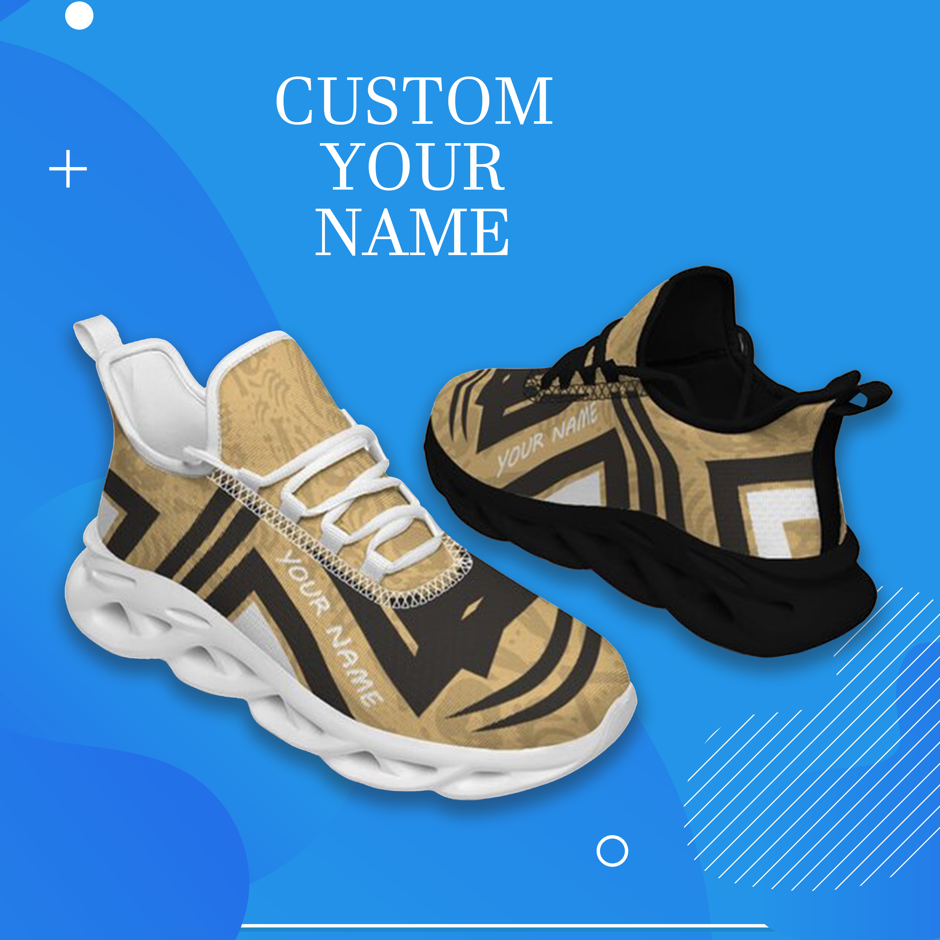 Max Sowl-25-cy-West Point-19-4, Personalized Army Black Knights Custom Max Sowl Shoes, Personalized Sport Footwear, Custom Color-Blocked Running Shoes