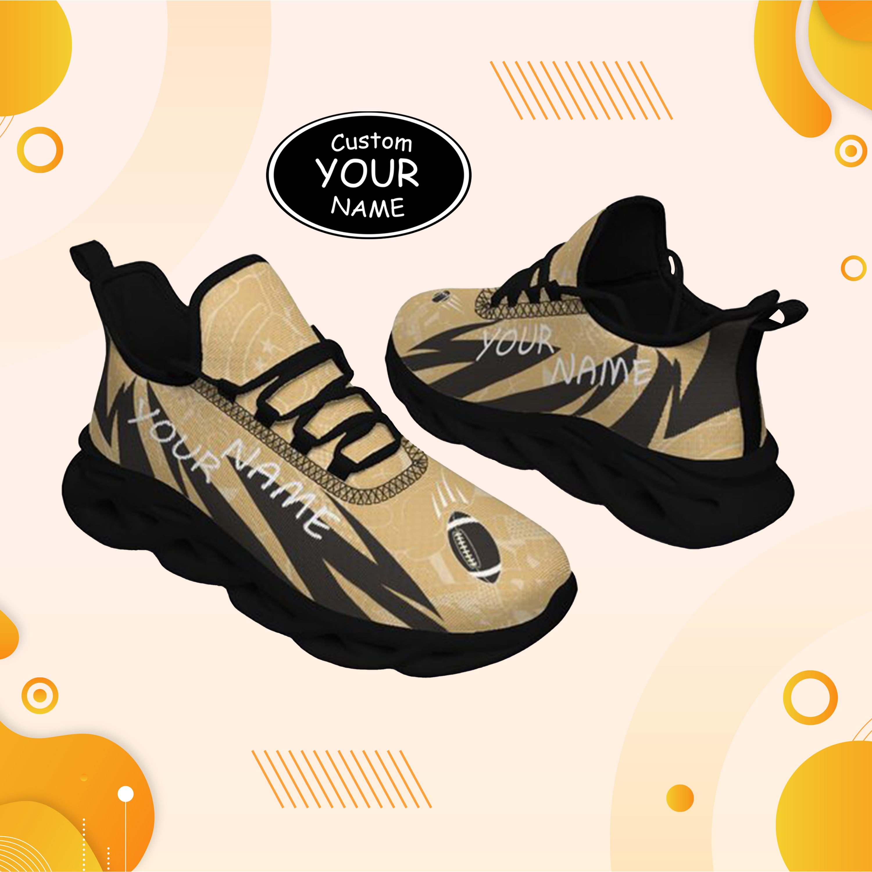 Max Sowl-25-yy-West Point-19-4, Personalized Army Black Knights Custom Max Sowl Shoes, Personalized Sport Footwear, Custom Color-Blocked Running Shoes