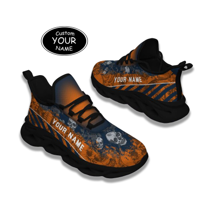 Personalized  Chicago Sneakers, Custom Breathable Walking Shoes, Patriotic Running Shoes,Max Sowl-25-cy-Chicago-7-2