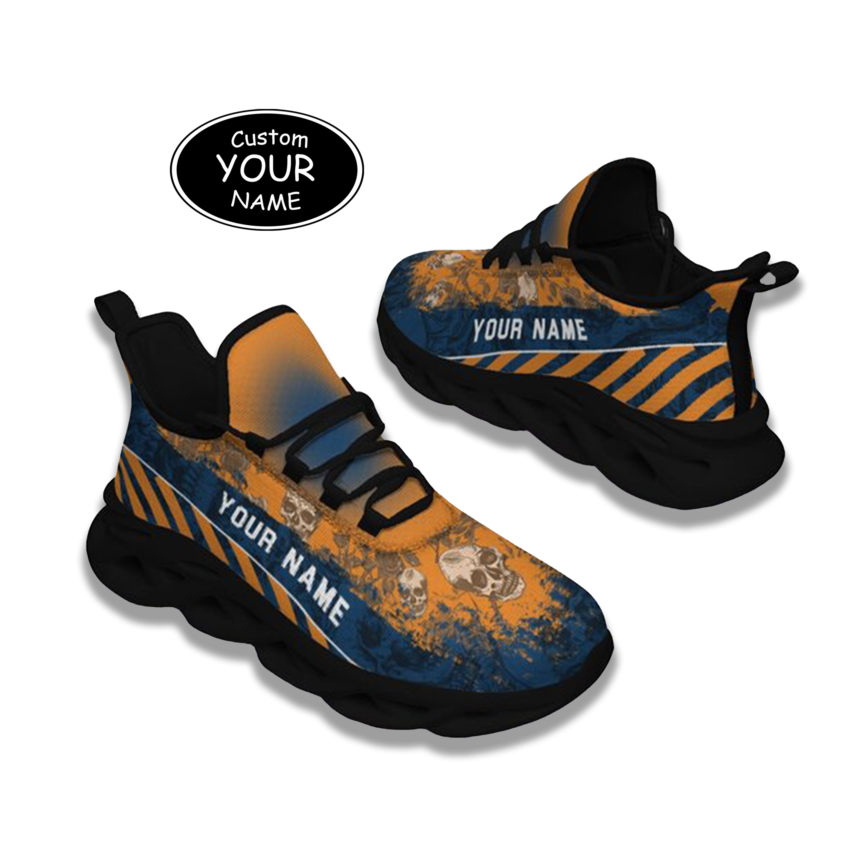 Personalized  Denver Sneakers, Custom Breathable Walking Shoes, Patriotic Running Shoes,Max Sowl-25-cy-Denver-10-2
