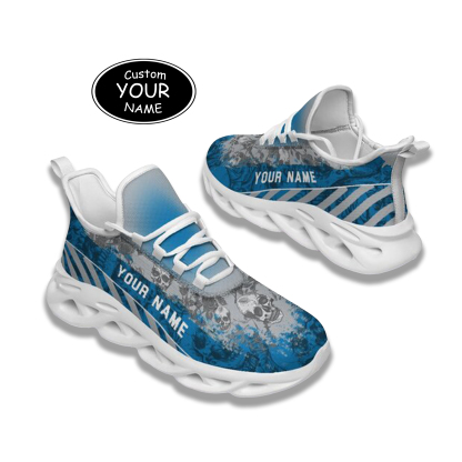 Personalized  Detroit Sneakers, Custom Breathable Walking Shoes, Patriotic Running Shoes,Max Sowl-25-cy-Detroit-11-2