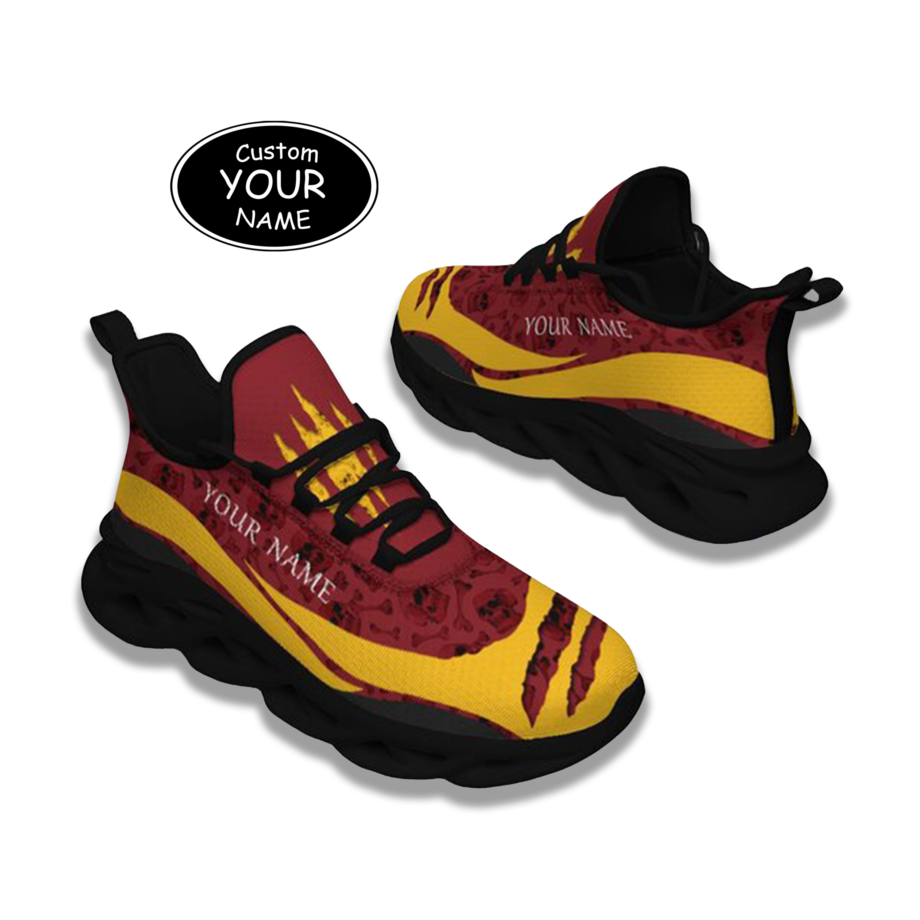 Max Sowl-25-cy-Arizona-1-3，Personalized  Arizona Sneakers, Custom Breathable Walking Shoes, Patriotic Running Shoes