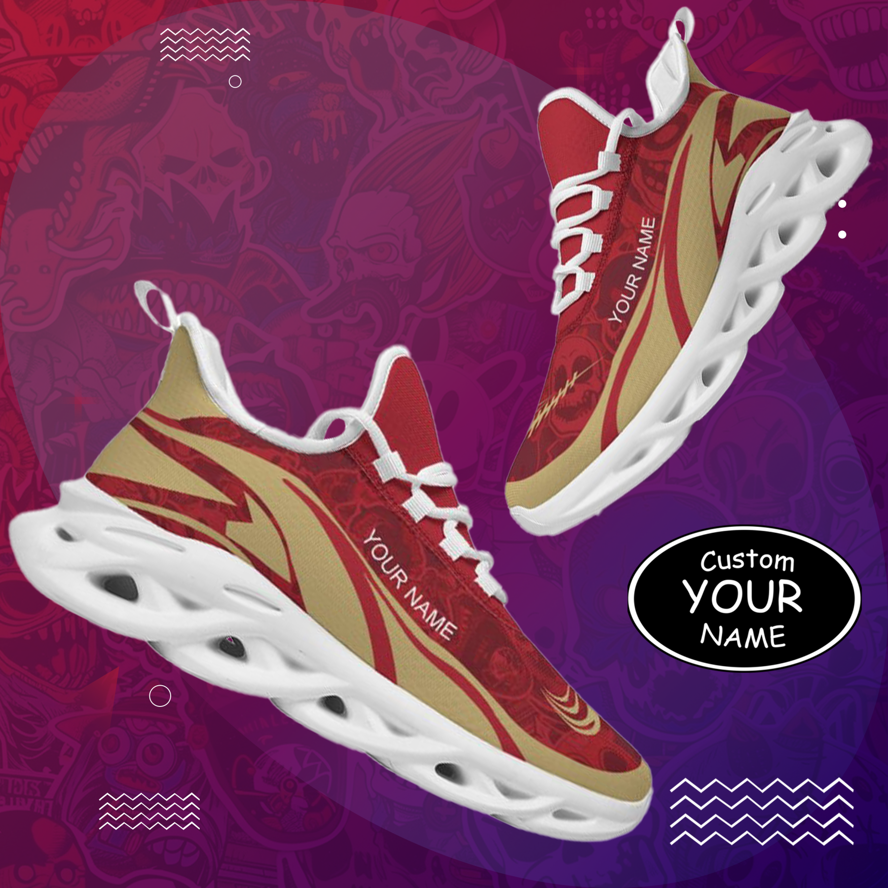 Arizona, personalized company gifts, enterprise gift platform customization Max Soul, personalized sports shoes,Max Sowl-25-nfl-25-1