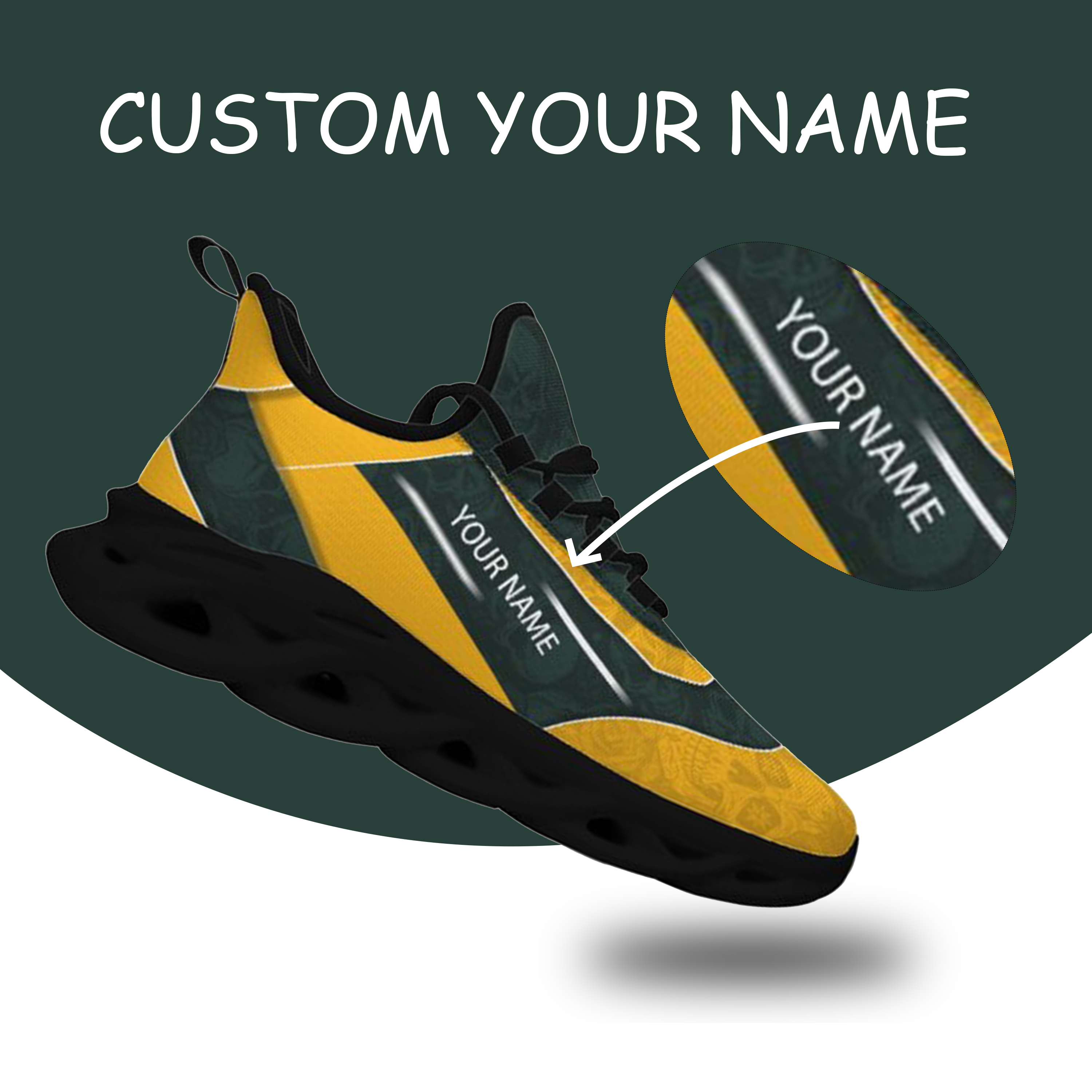 25YY13-4, Green Bay, personalized company gifts, enterprise gift platform customization Max Soul, personalized sports shoes