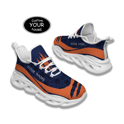 Max Sowl-25-cy-Chicago-7-3，Personalized  Chicago Sneakers, Custom Breathable Walking Shoes, Patriotic Running Shoes