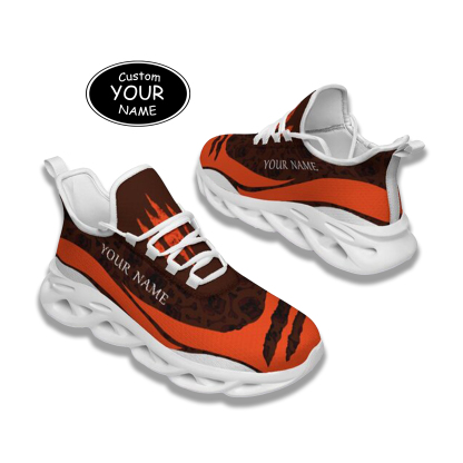 Max Sowl-25-cy-Cleveland-8-3，Personalized  Cleveland Sneakers, Custom Breathable Walking Shoes, Patriotic Running Shoes