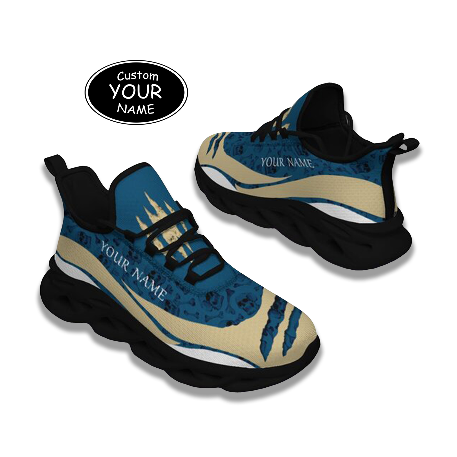 Max Sowl-25-cy-Los Angeles-15-3，Personalized  Los Angeles Sneakers, Custom Breathable Walking Shoes, Patriotic Running Shoes