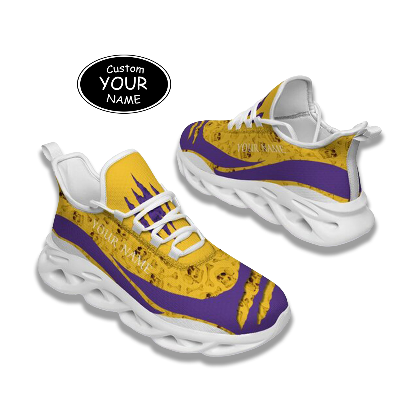 Max Sowl-25-cy-Minnesota-17-3,Personalized  Minnesota Sneakers, Custom Breathable Walking Shoes, Patriotic Running Shoes
