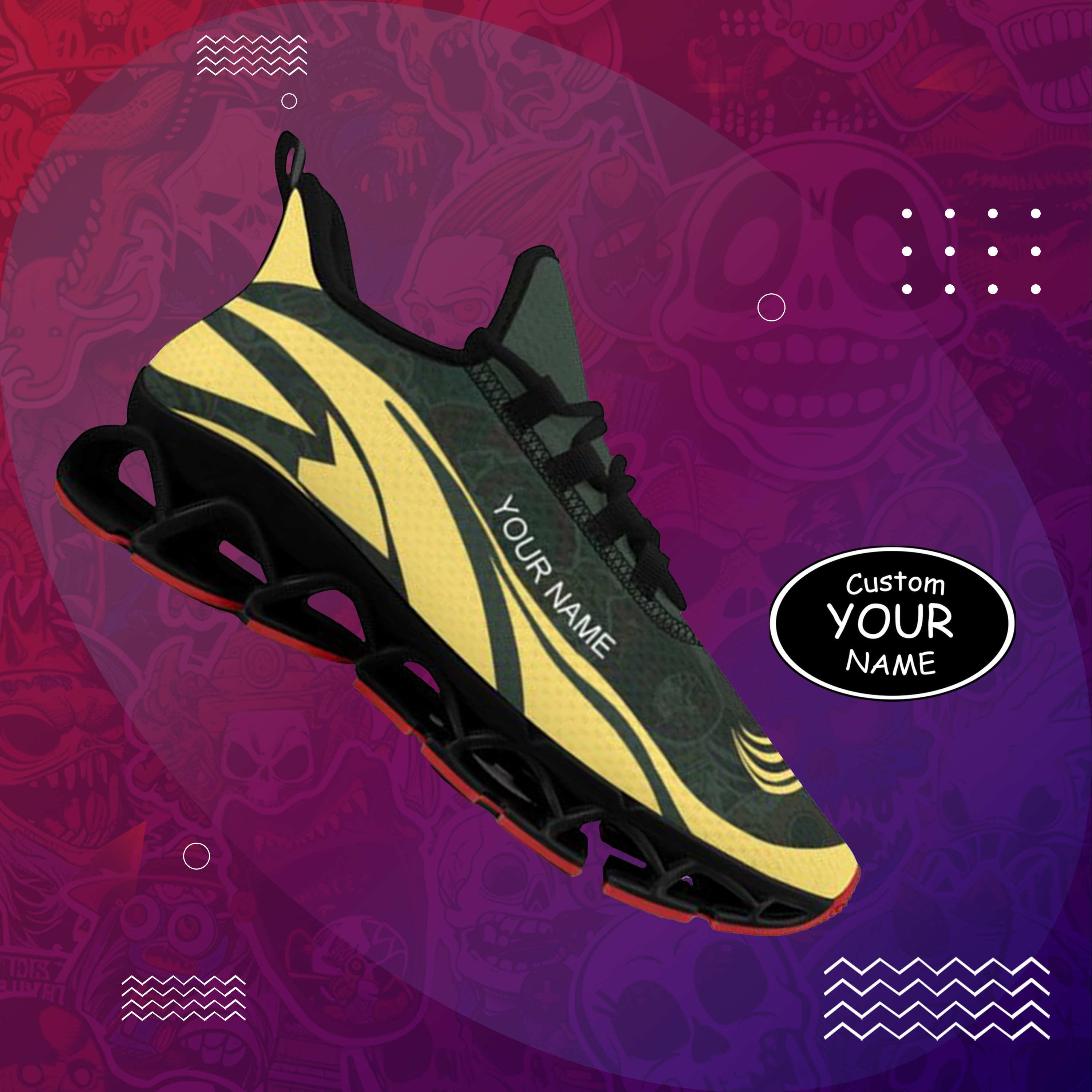 FN003-25YY13-1, Green Bay, personalized company gifts, enterprise gift platform customization Max Soul, personalized sports shoes