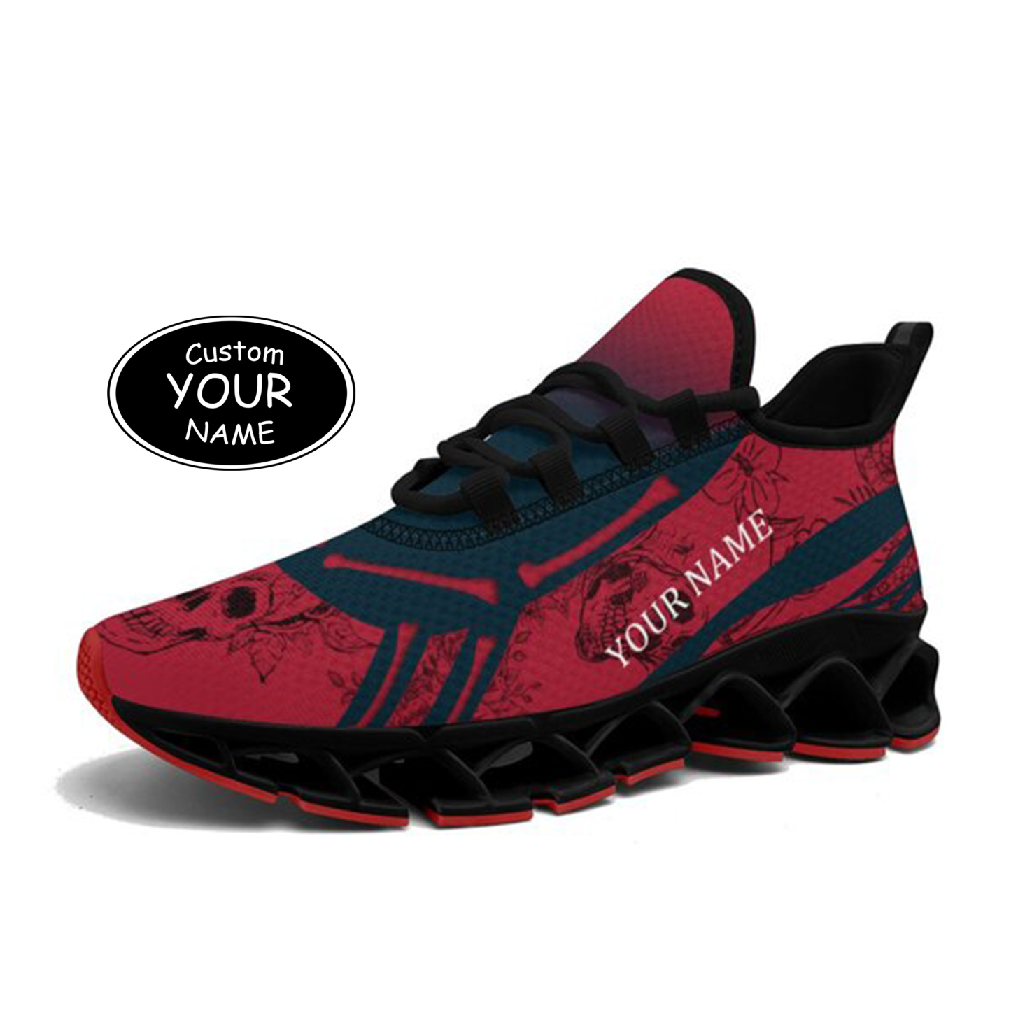 FN003-25-cy-Houston-12-1，Personalized  Houston Sneakers, Custom Breathable Walking Shoes, Patriotic Running Shoes