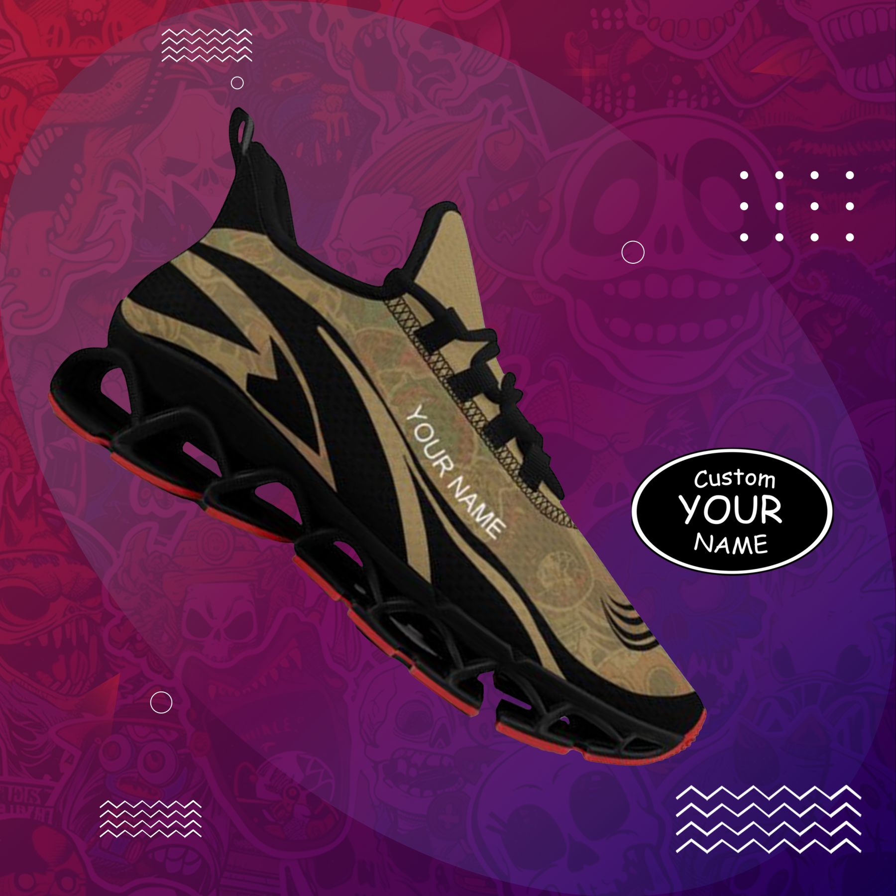 FN003-25YY19-1, New Orleans, personalized company gifts, enterprise gift platform customization Max Soul, personalized sports shoes