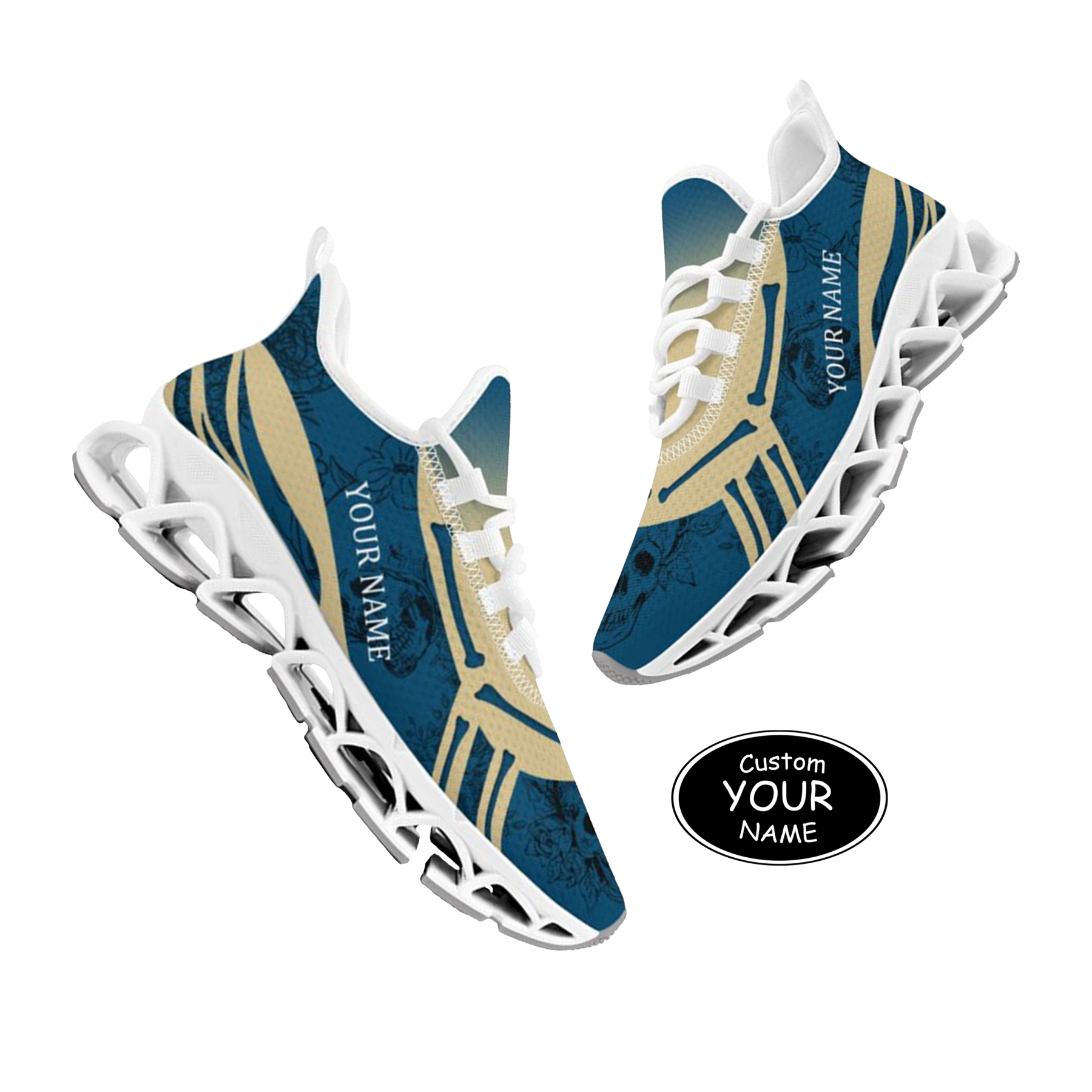 FN003-25-cy-Los Angeles-15-1，Personalized  Los Angeles Sneakers, Custom Breathable Walking Shoes, Patriotic Running Shoes