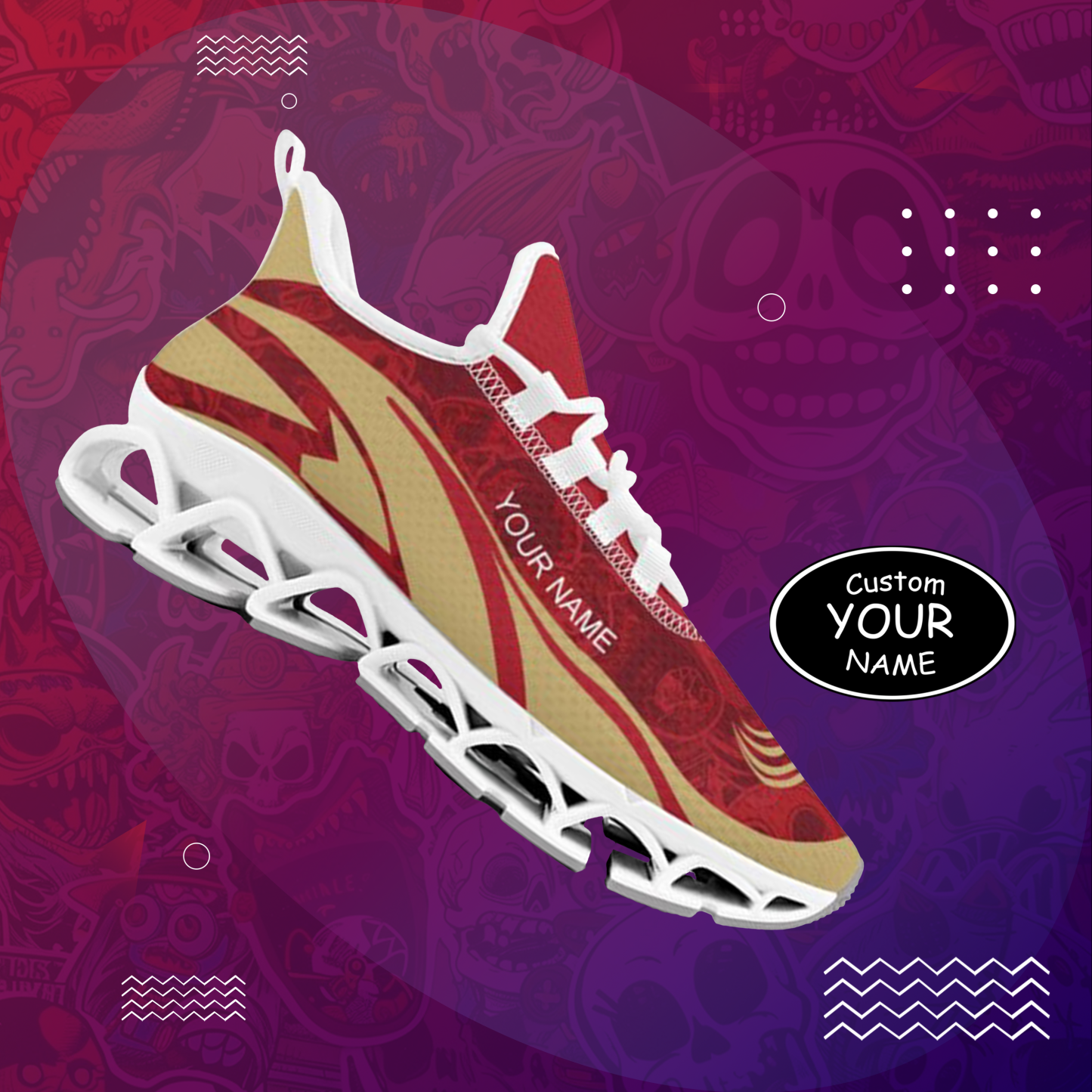 FN003-25YY25-1, San Francisco, personalized company gifts, enterprise gift platform customization Max Soul, personalized sports shoes