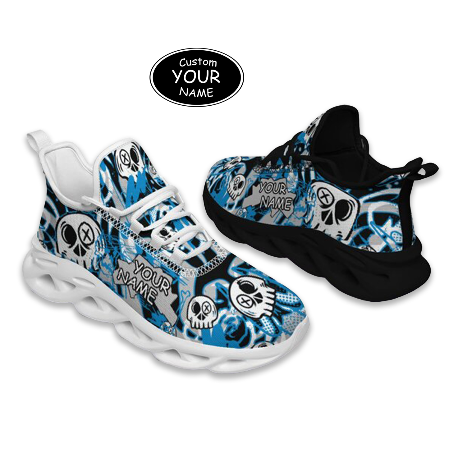 Max Sowl-25-cy-Carolina-5-7,Personalized Carolina Sneakers, Custom Breathable Walking Shoes, Patriotic Running Shoes