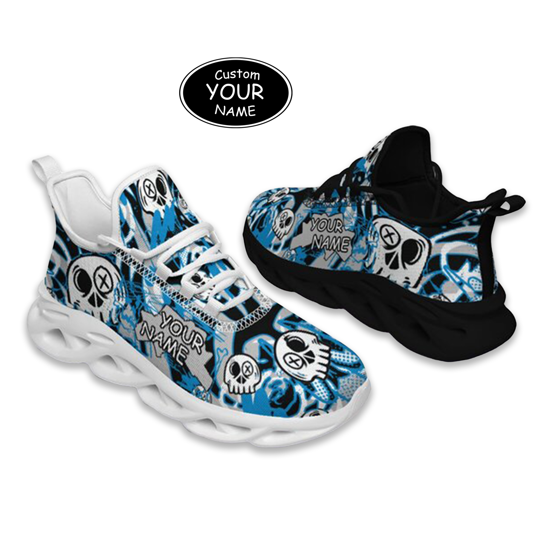 Max Sowl-25-cy-Carolina-5-7,Personalized Carolina Sneakers, Custom Breathable Walking Shoes, Patriotic Running Shoes