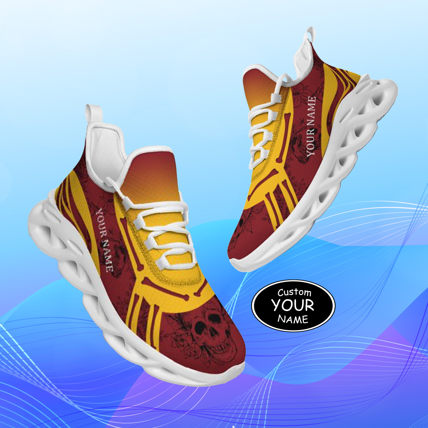 Personalized  Arizona Sneakers, Custom Breathable Walking Shoes, Patriotic Running Shoes，Max Sowl-25-cy-Arizona-1-1