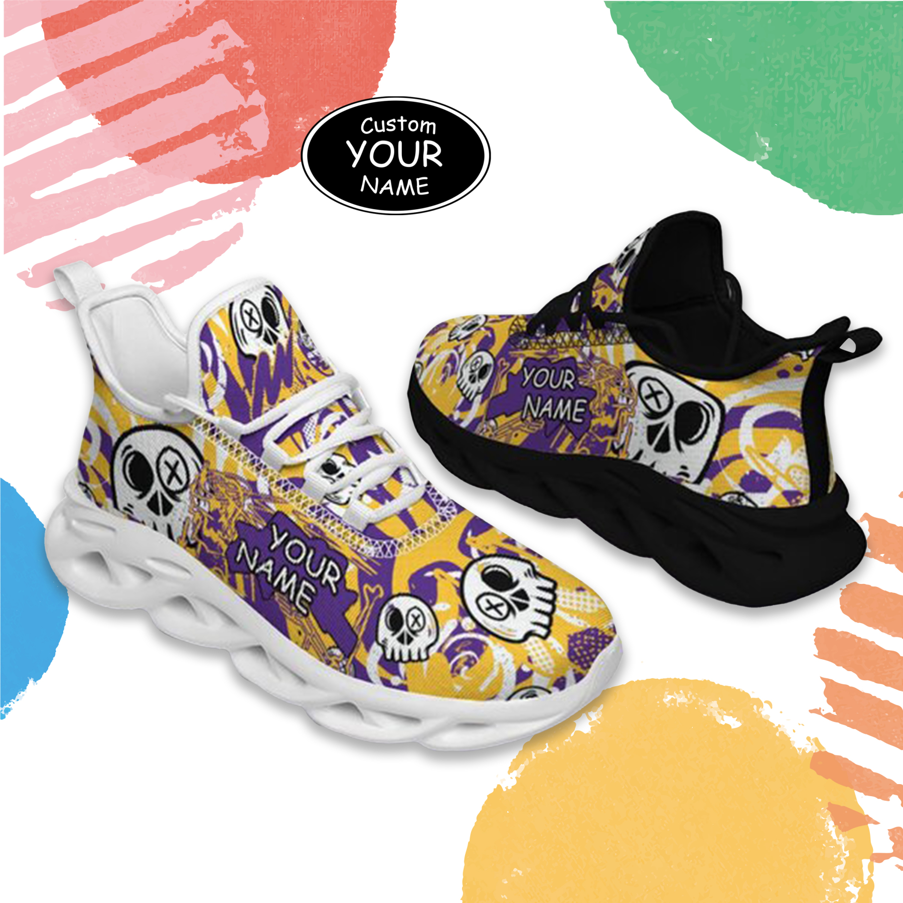 Max Sowl-25-cy-Minnesota-17-7, Personalized Minnesota Sneakers, Custom Breathable Walking Shoes, Patriotic Running Shoes