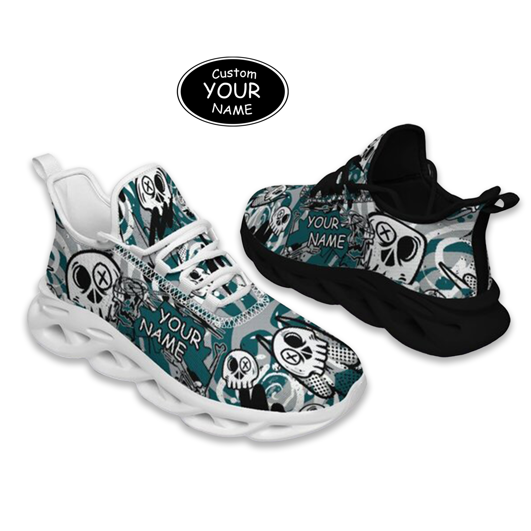 Max Sowl-25-cy-Philadelphia-23-7, Personalized Philadelphia Sneakers, Custom Breathable Walking Shoes, Patriotic Running Shoes